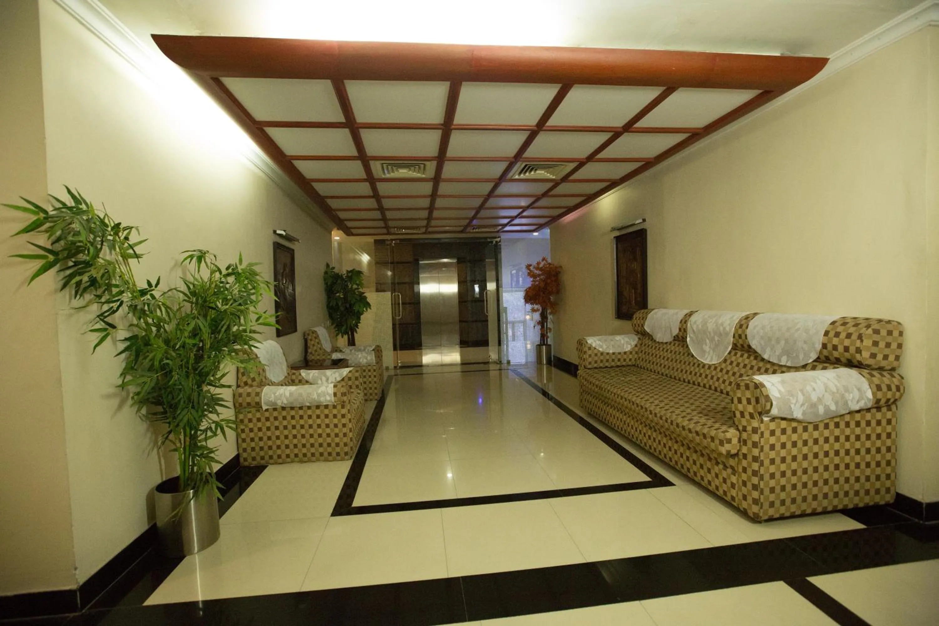 Lobby or reception in Breeze Residency