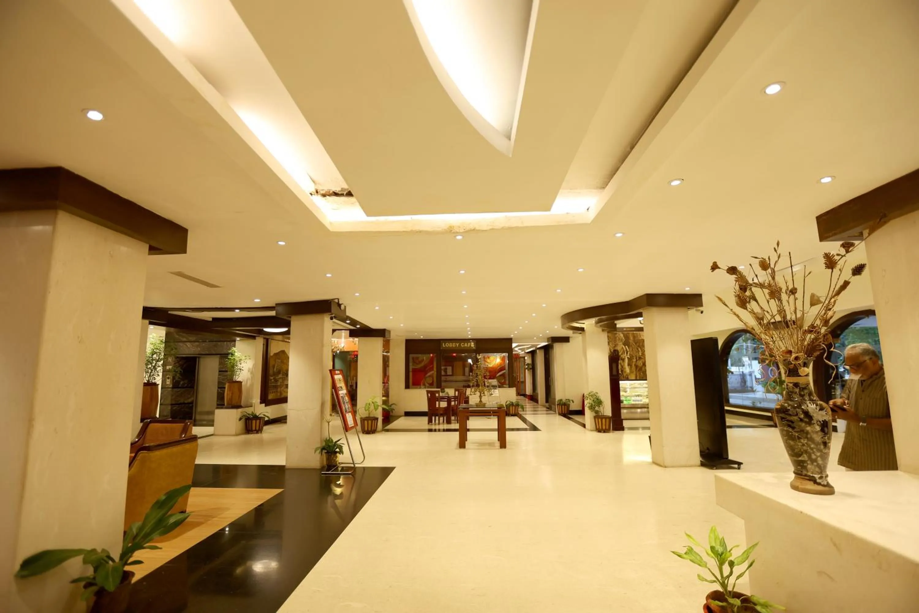 Lobby or reception in Breeze Residency