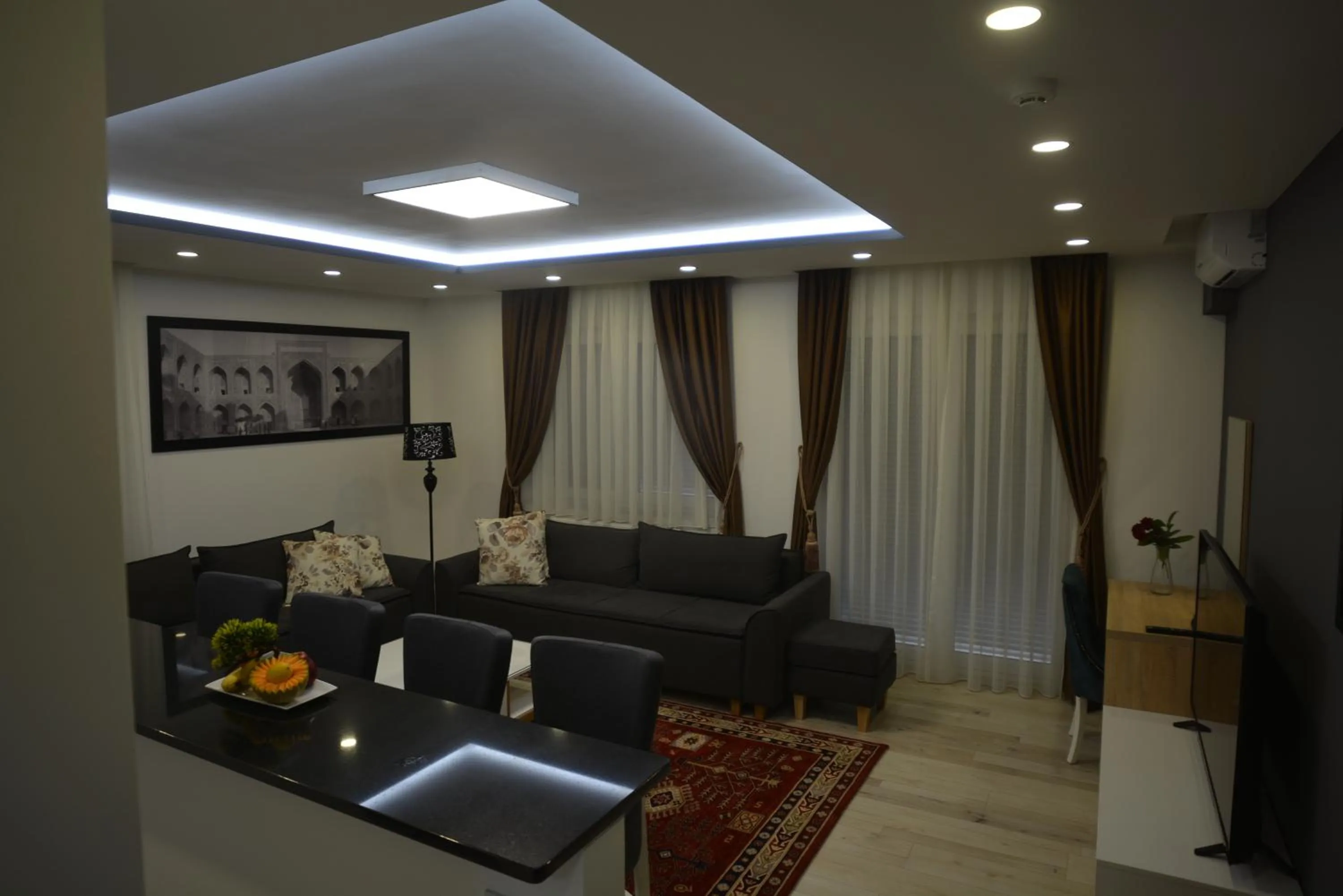 Living room in Apart Hotel Family