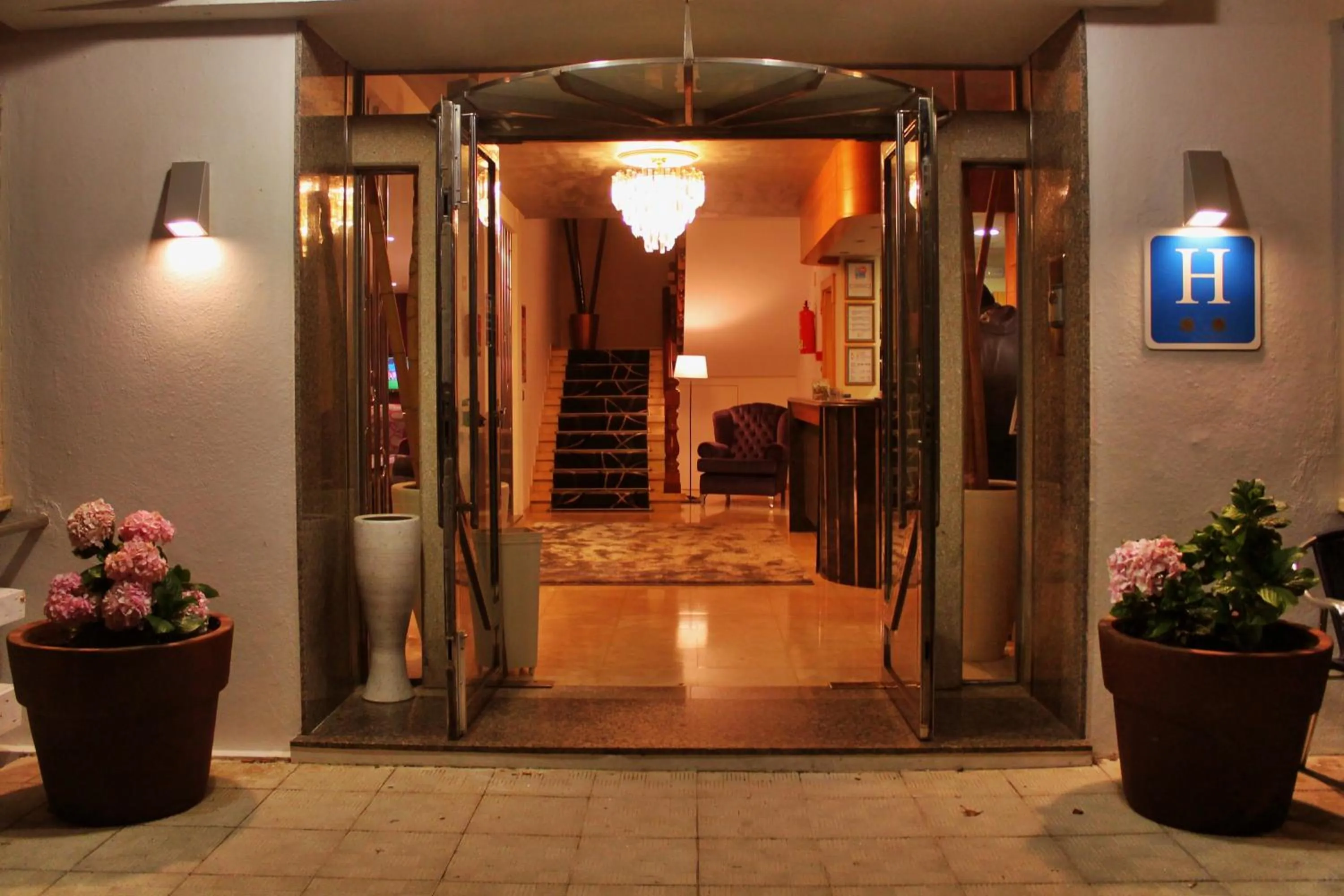 Lobby or reception in Hotel Marola