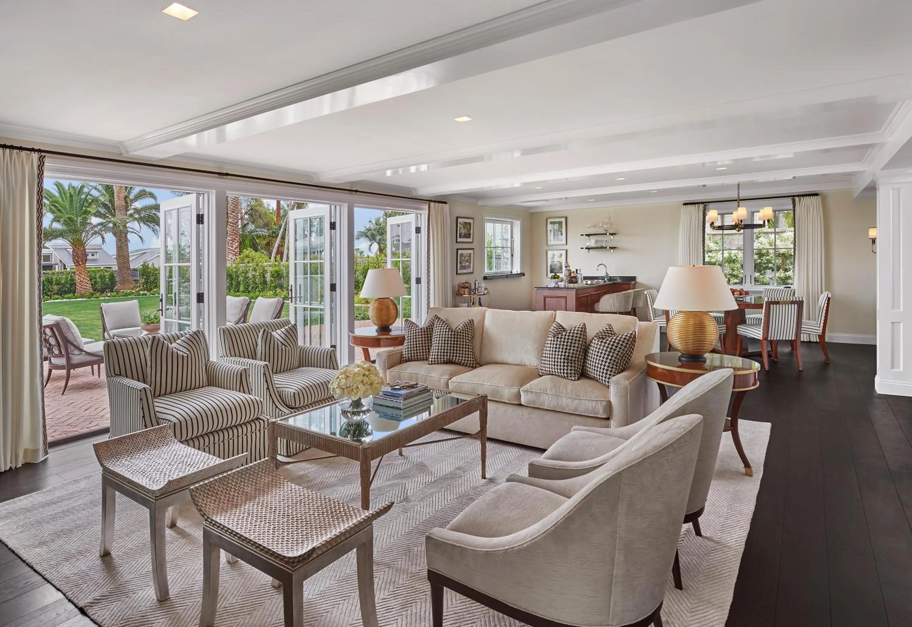 Living room in Rosewood Miramar Beach