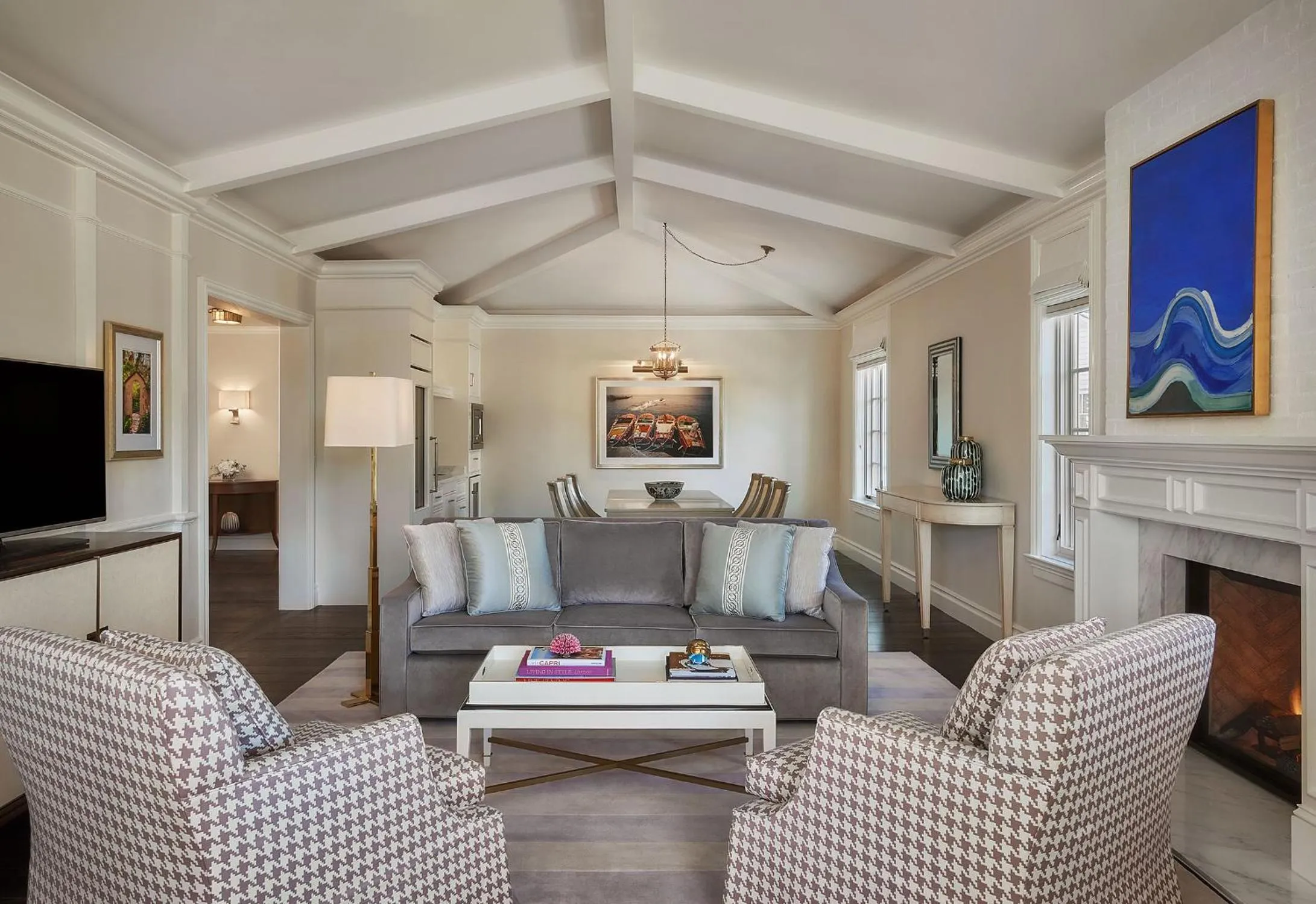 Living room in Rosewood Miramar Beach
