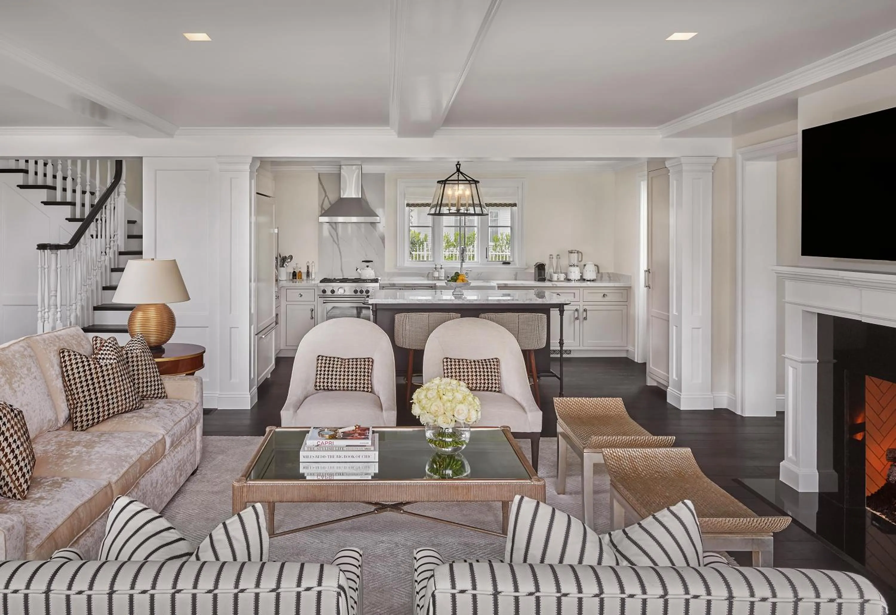 Living room in Rosewood Miramar Beach