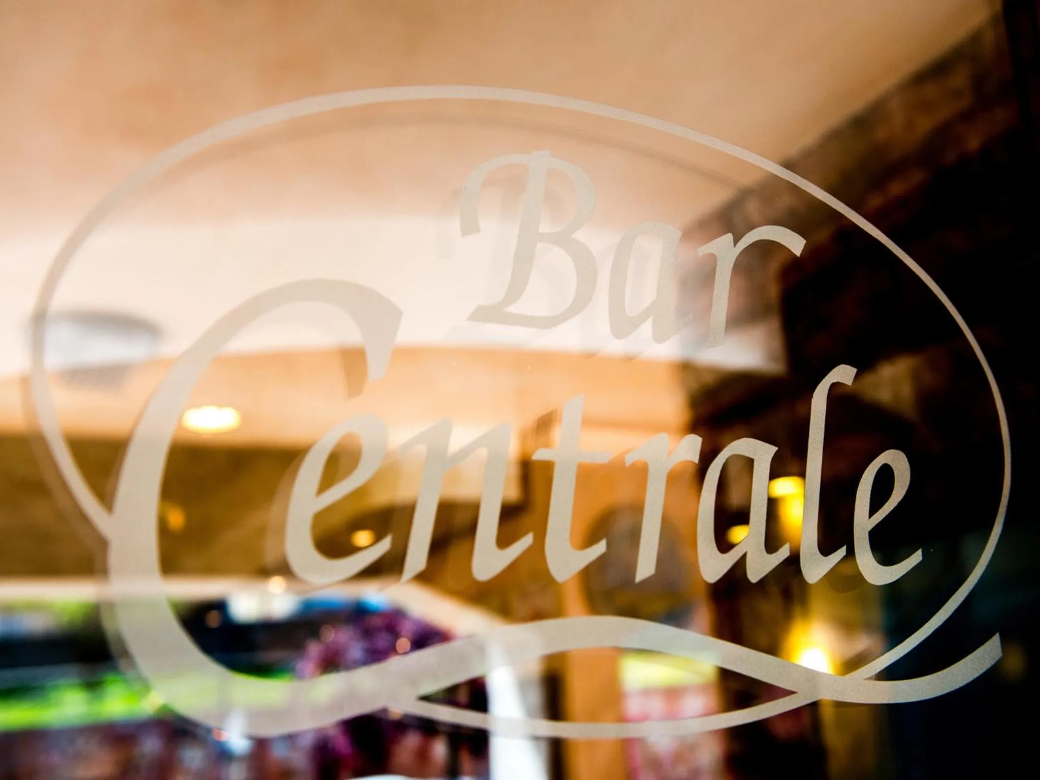 Decorative detail in Albergo Centrale