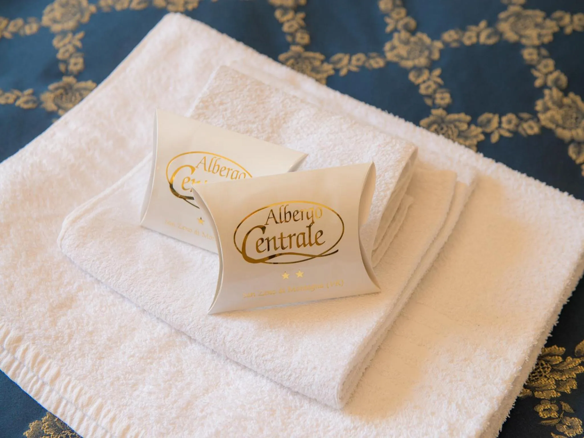 Decorative detail in Albergo Centrale