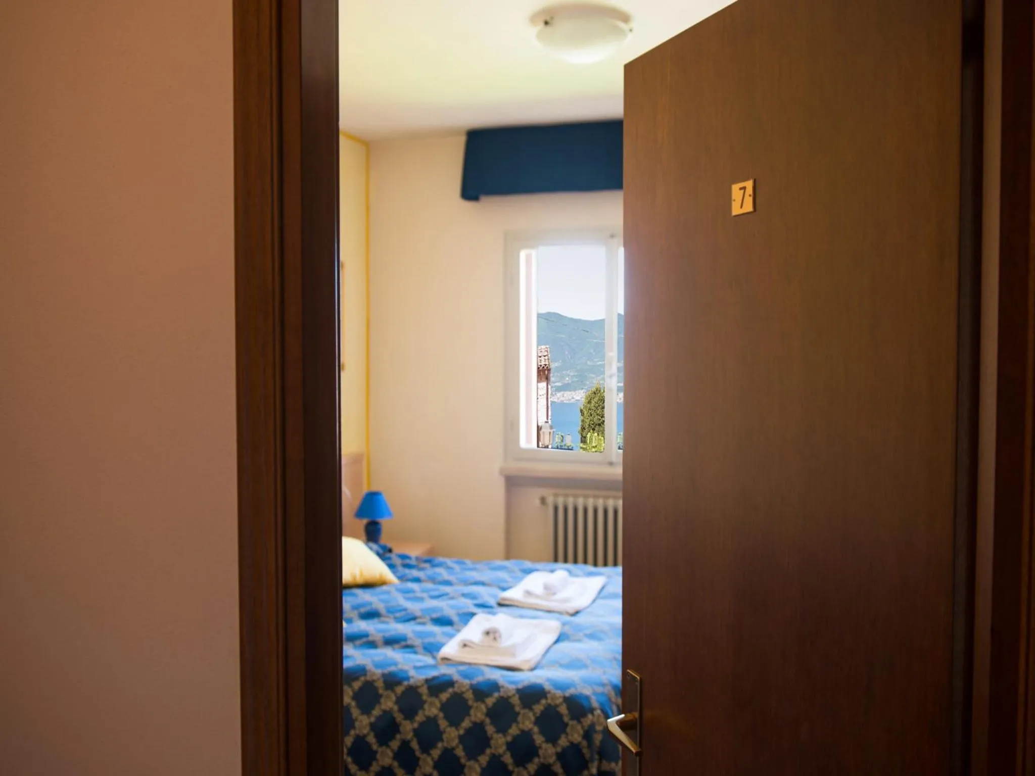 Photo of the whole room, Bed in Albergo Centrale