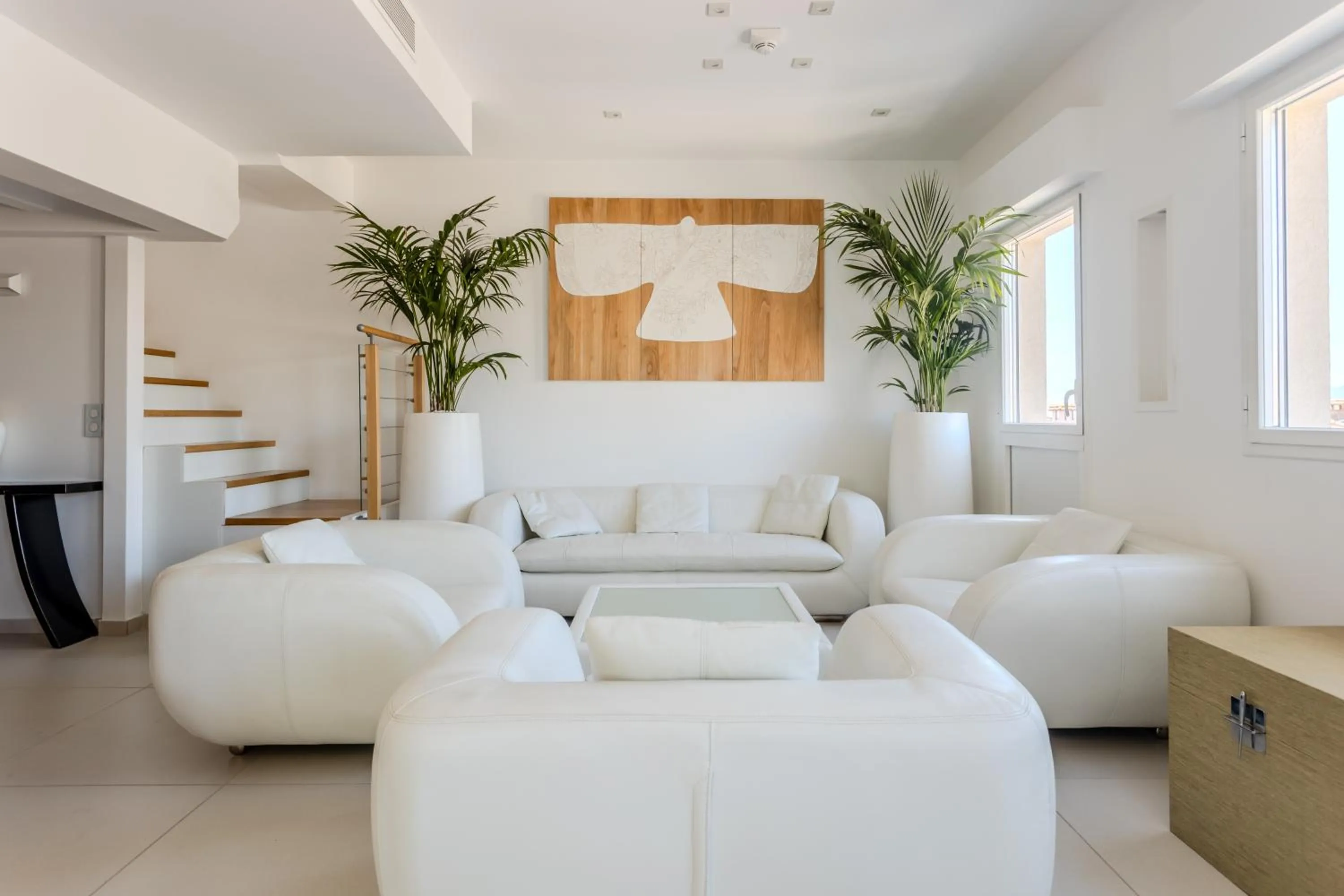 Living room in Traverse Des Artistes