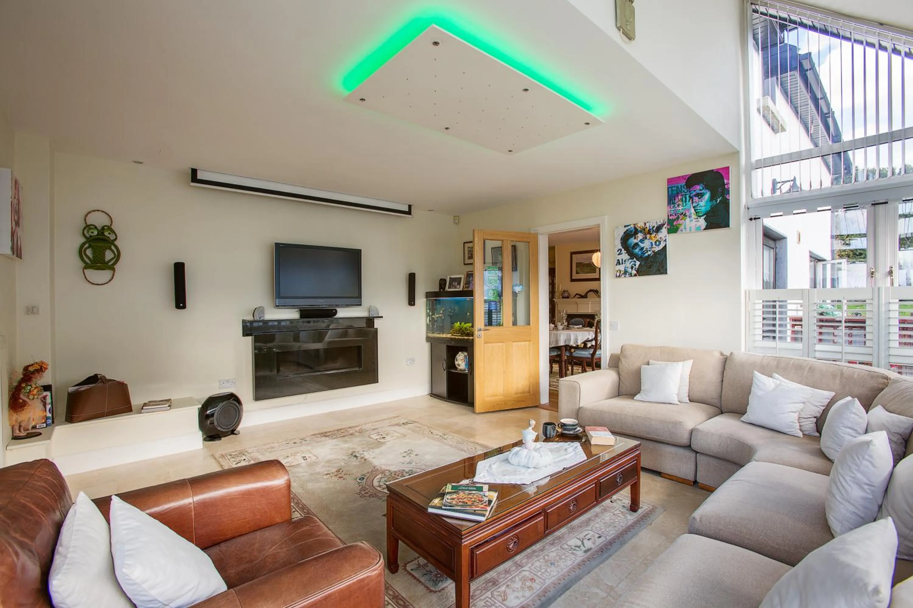 Living room in Dún Ard