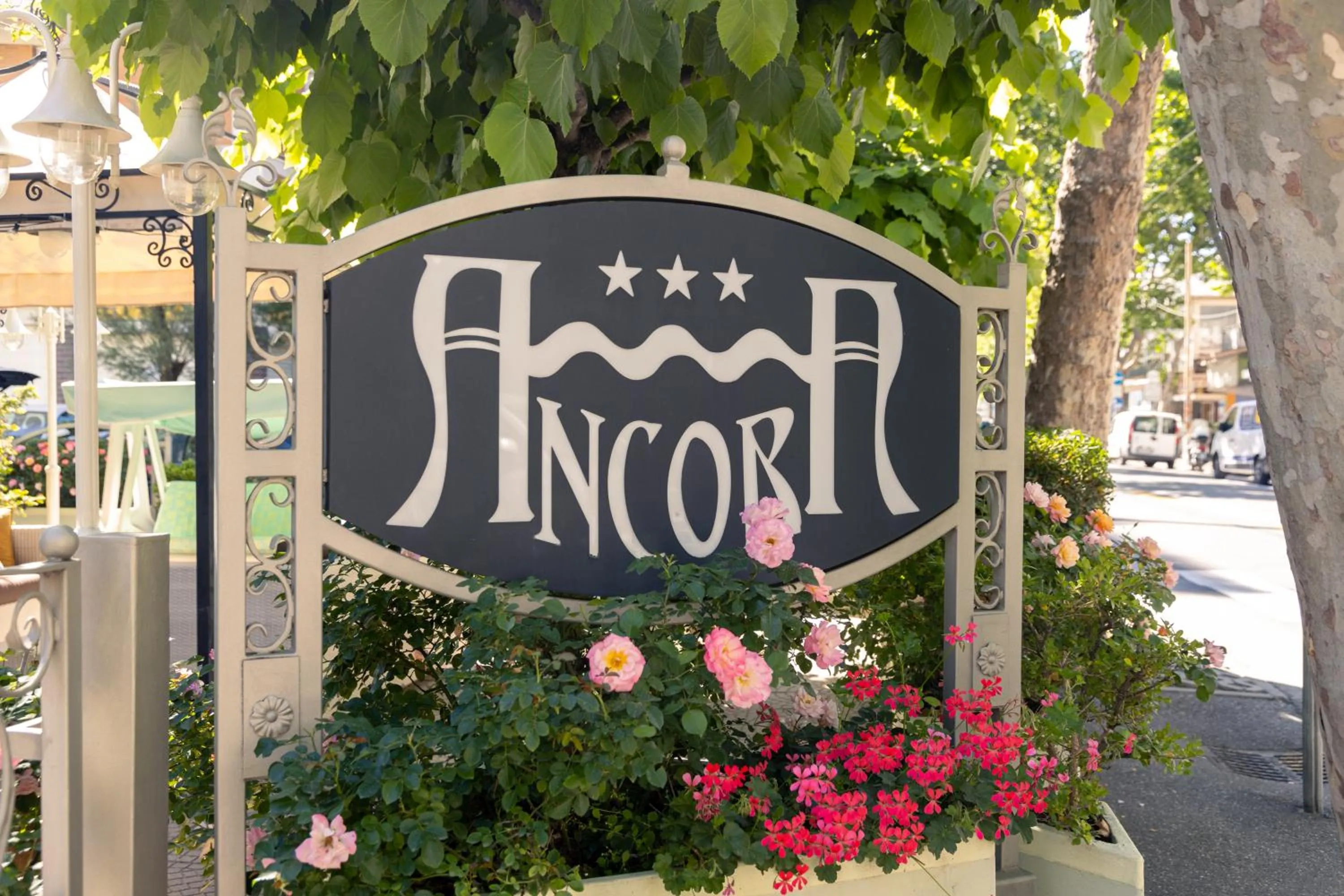 Property building in Hotel Ancora