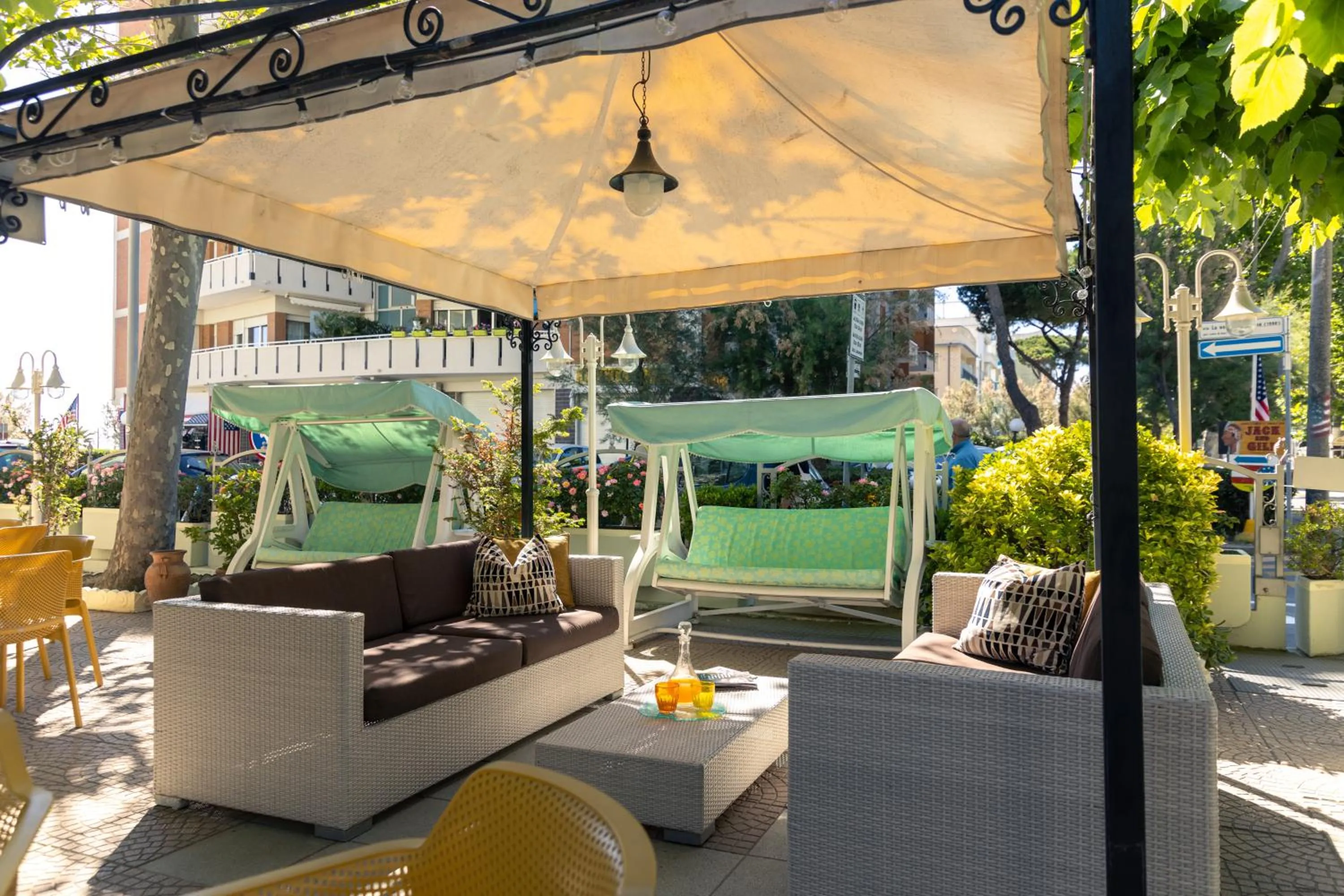 Garden in Hotel Ancora