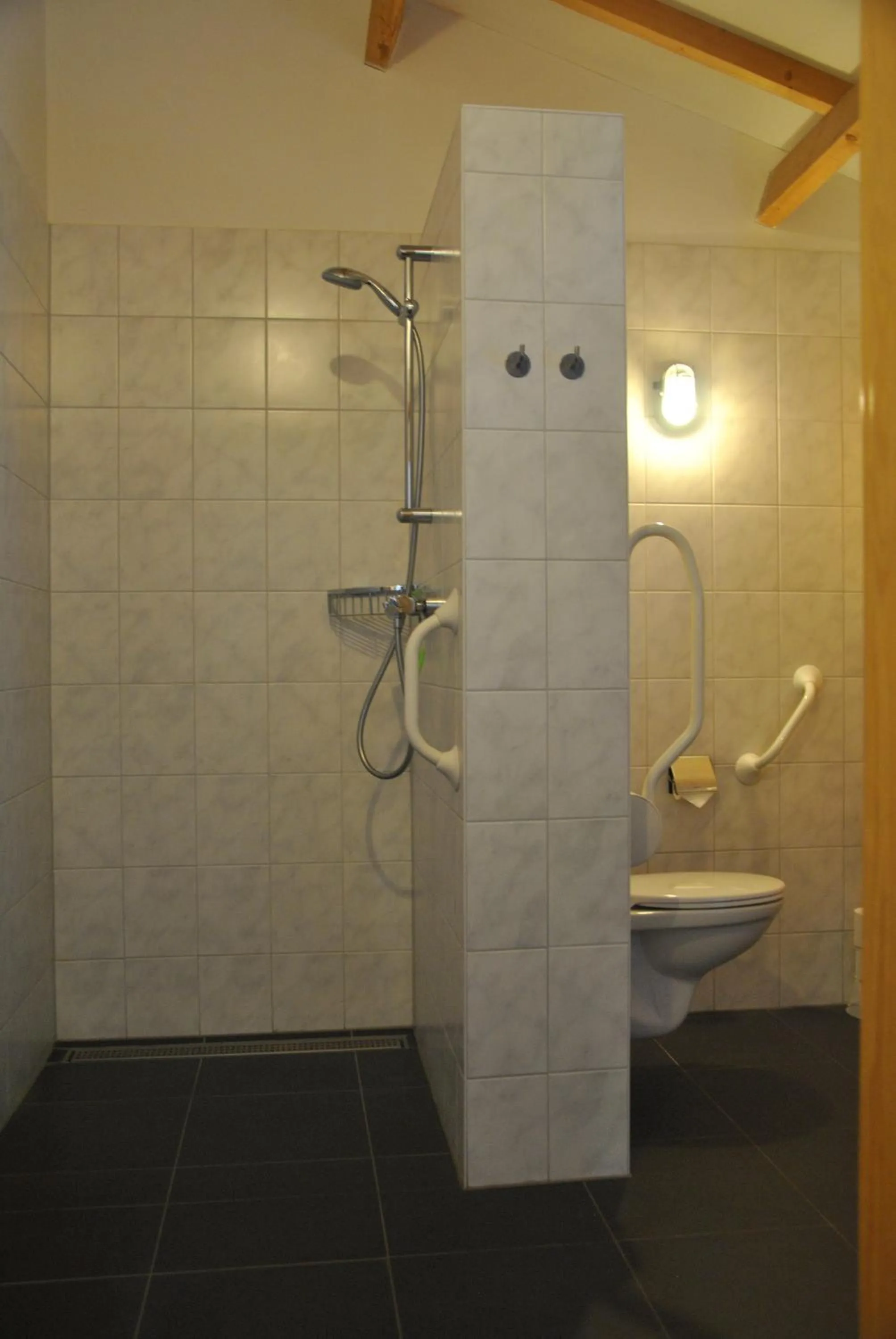 Shower in Erfgoed & Logies Den Heijkant