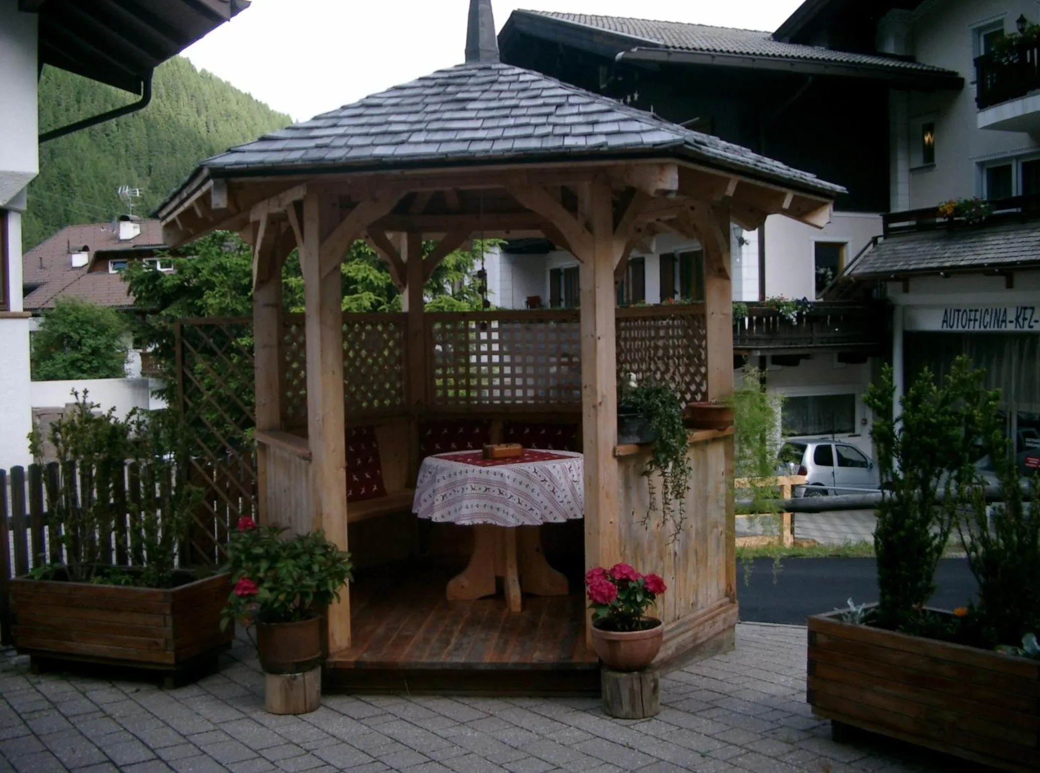 Decorative detail in B&B Appartments Cudlea