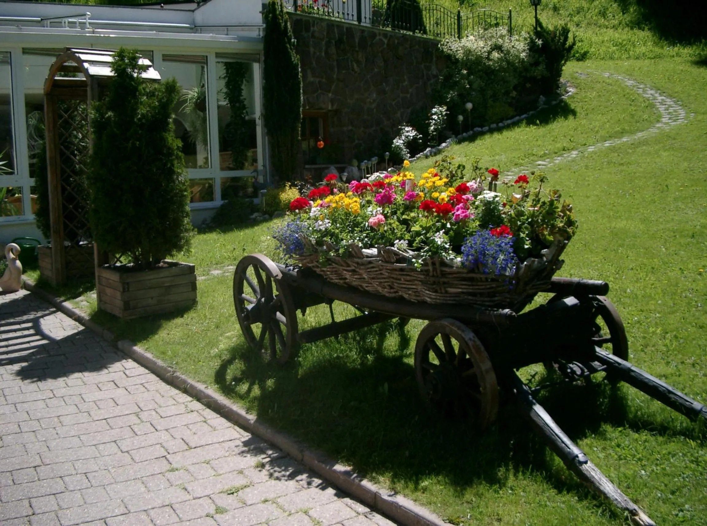Decorative detail in B&B Appartments Cudlea