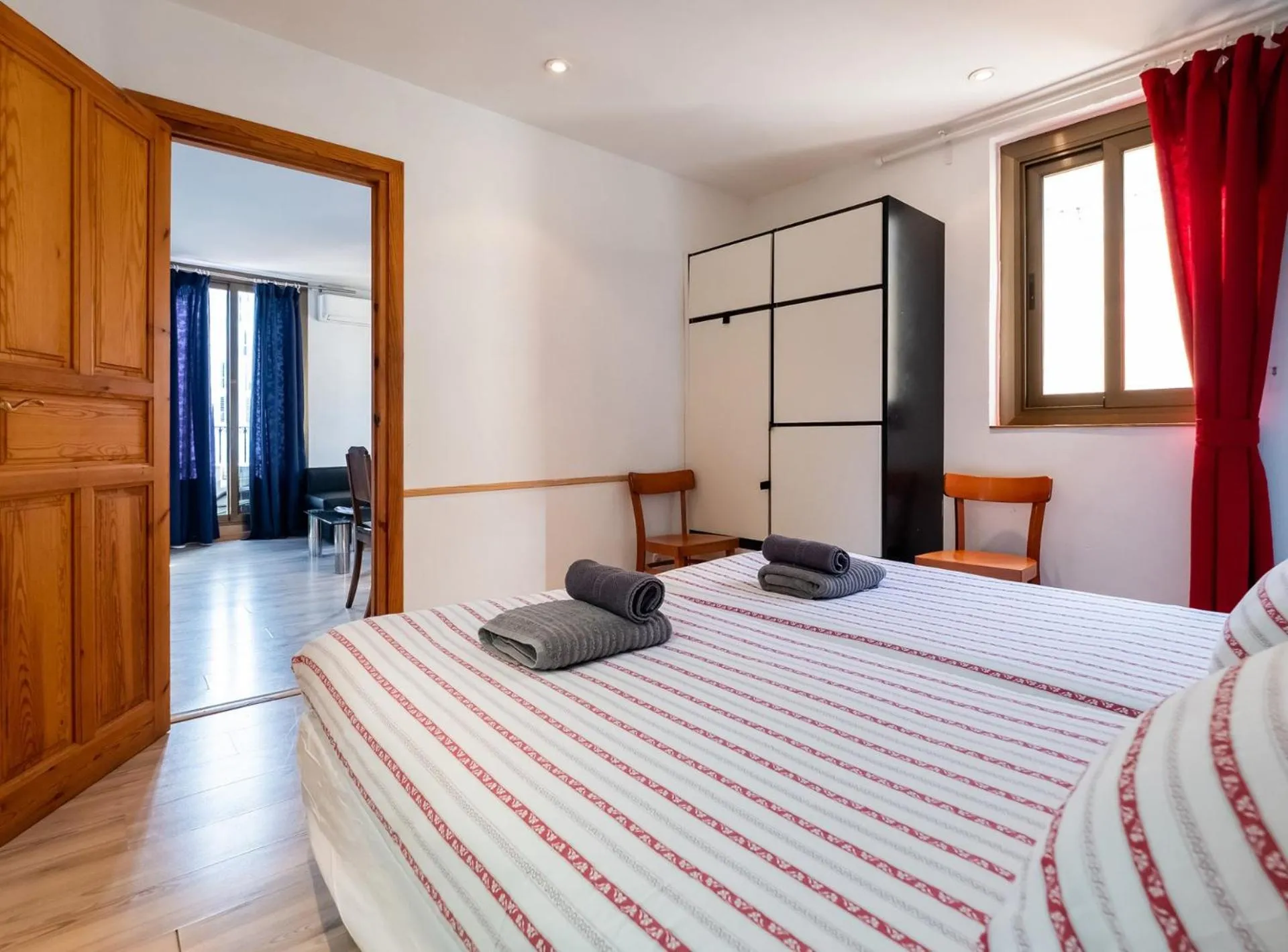 Bed in Apartamentos El Pintor