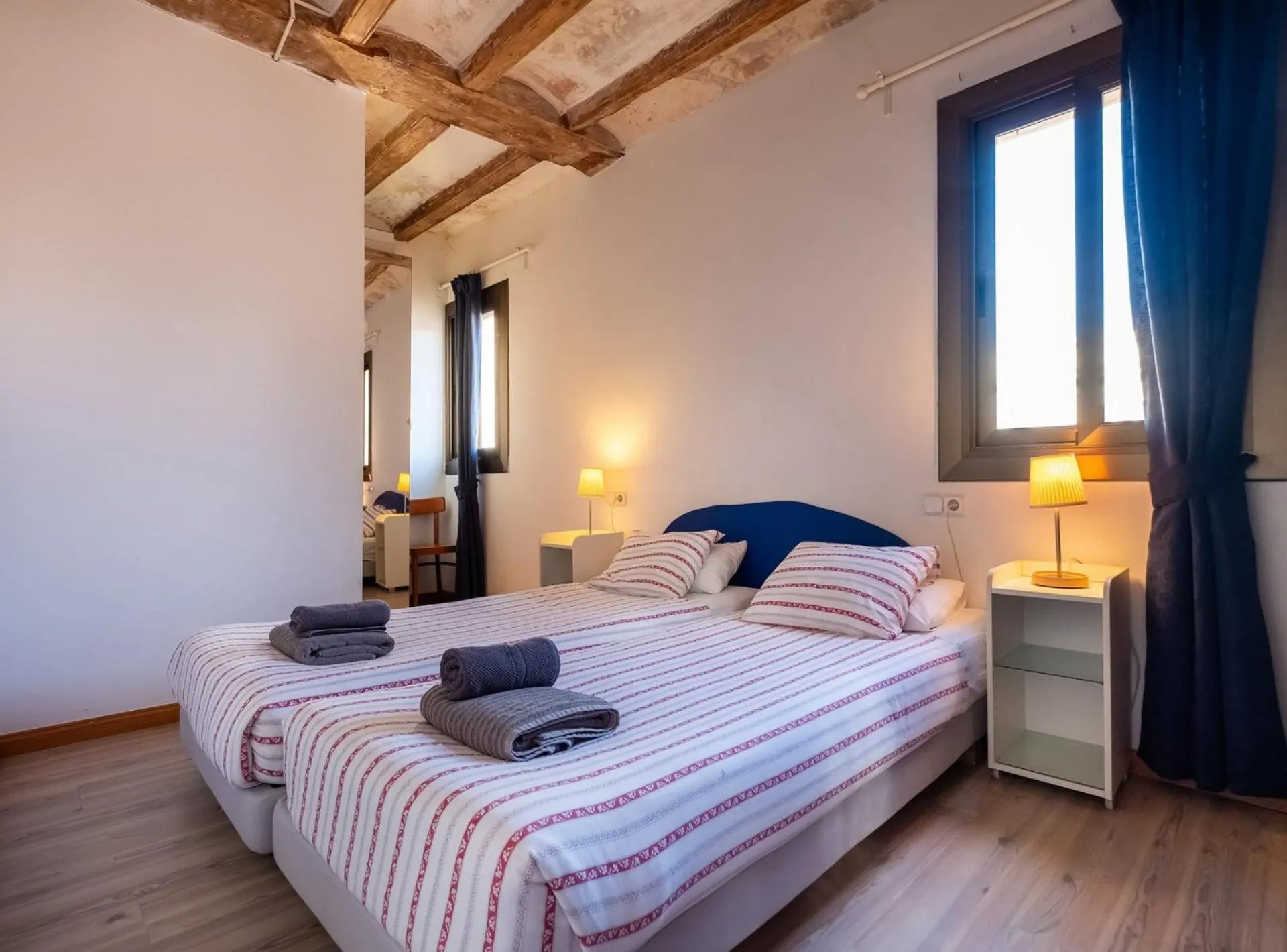 Bed in Apartamentos El Pintor