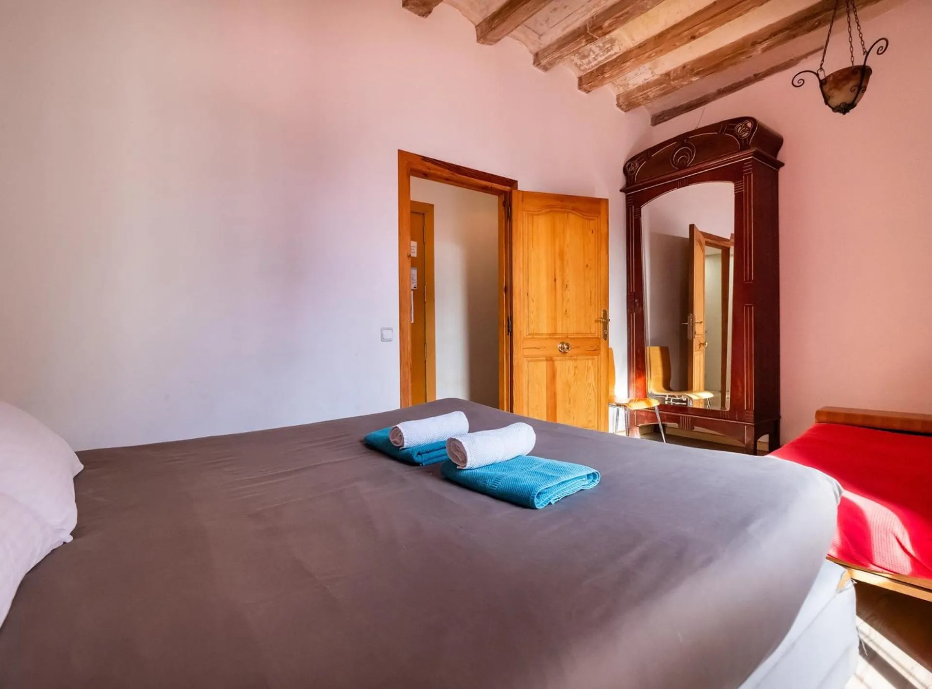 Bed in Apartamentos El Pintor