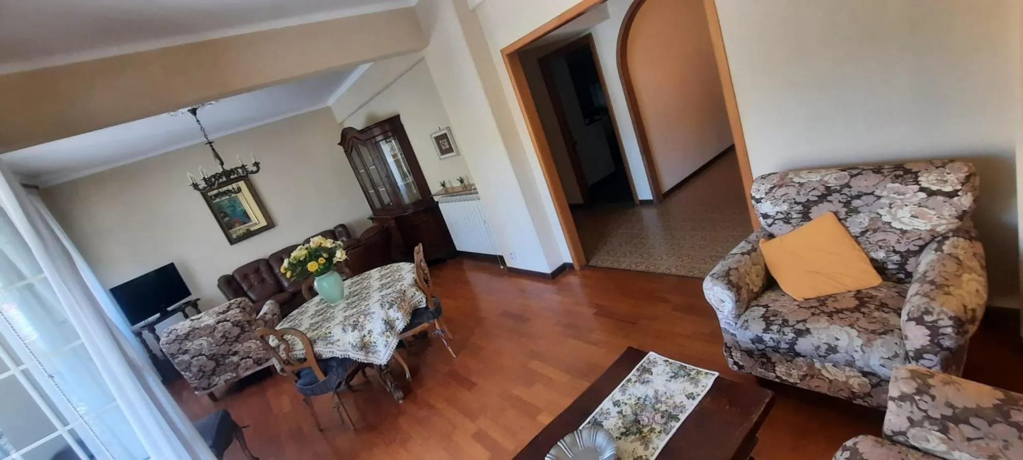 Seating area in Hotel Dora