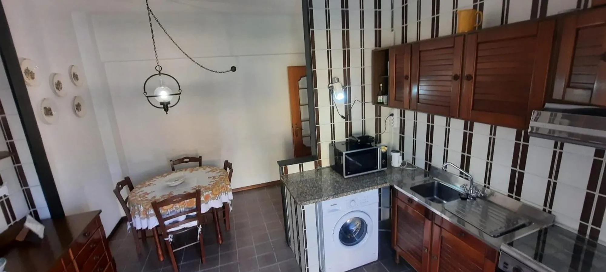 Kitchen or kitchenette in Hotel Dora