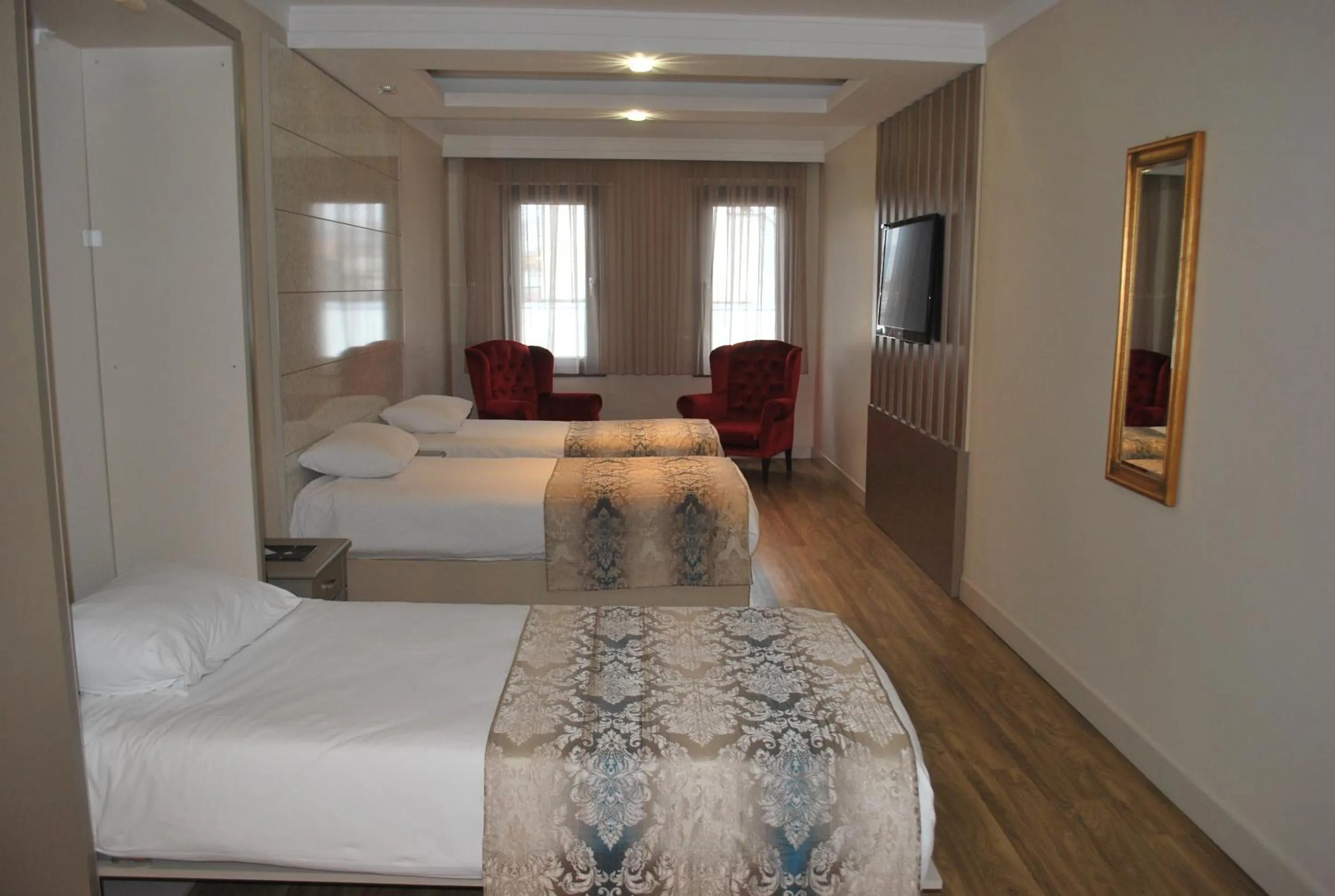 Bed in Atlıhan Hotel