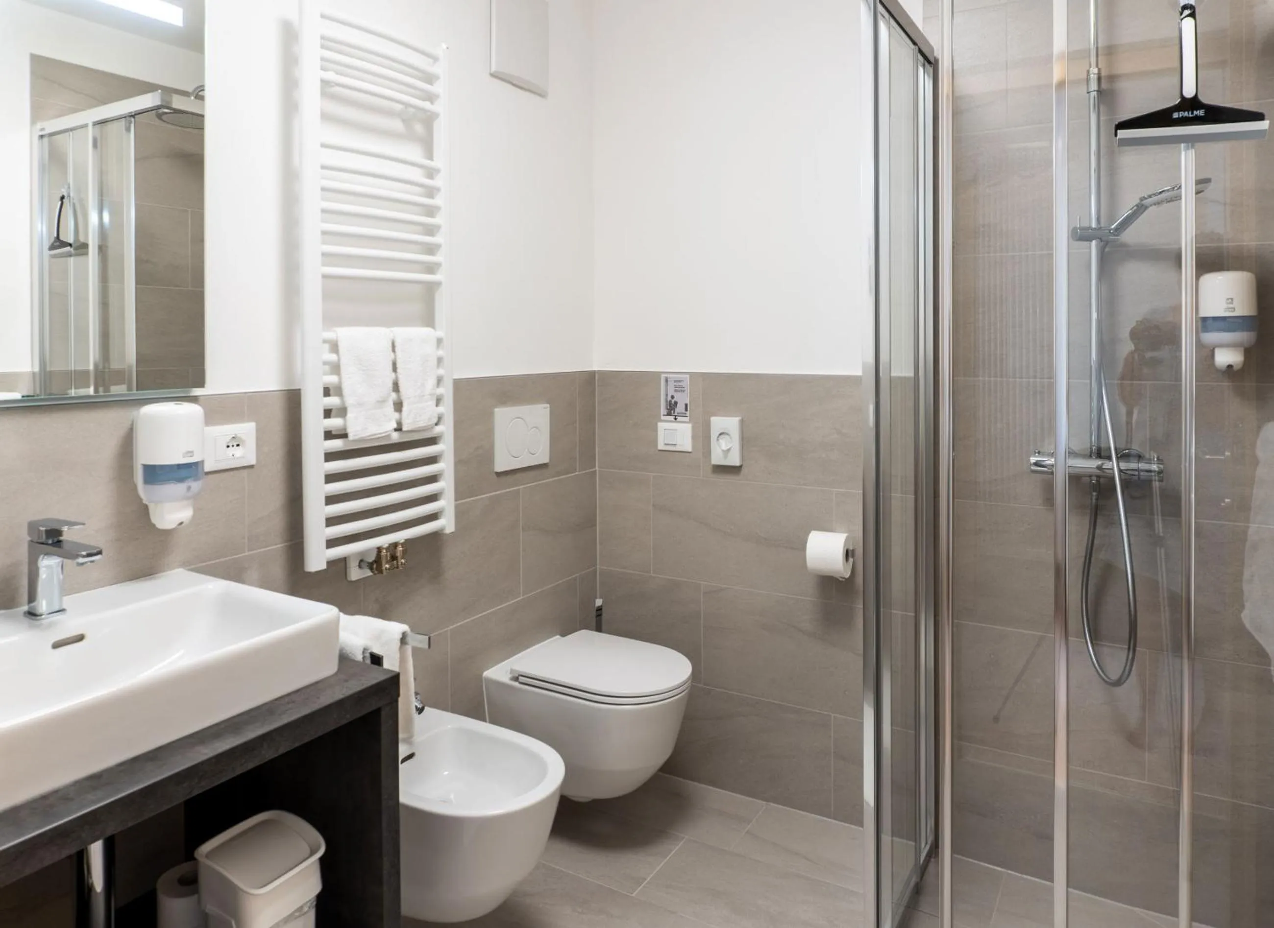 Shower in Residence Töglhof