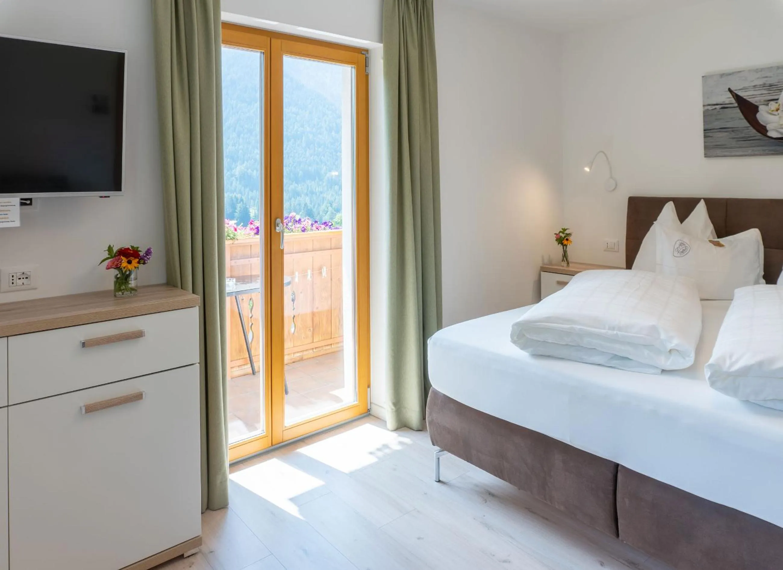 Bedroom, Bed in Residence Töglhof