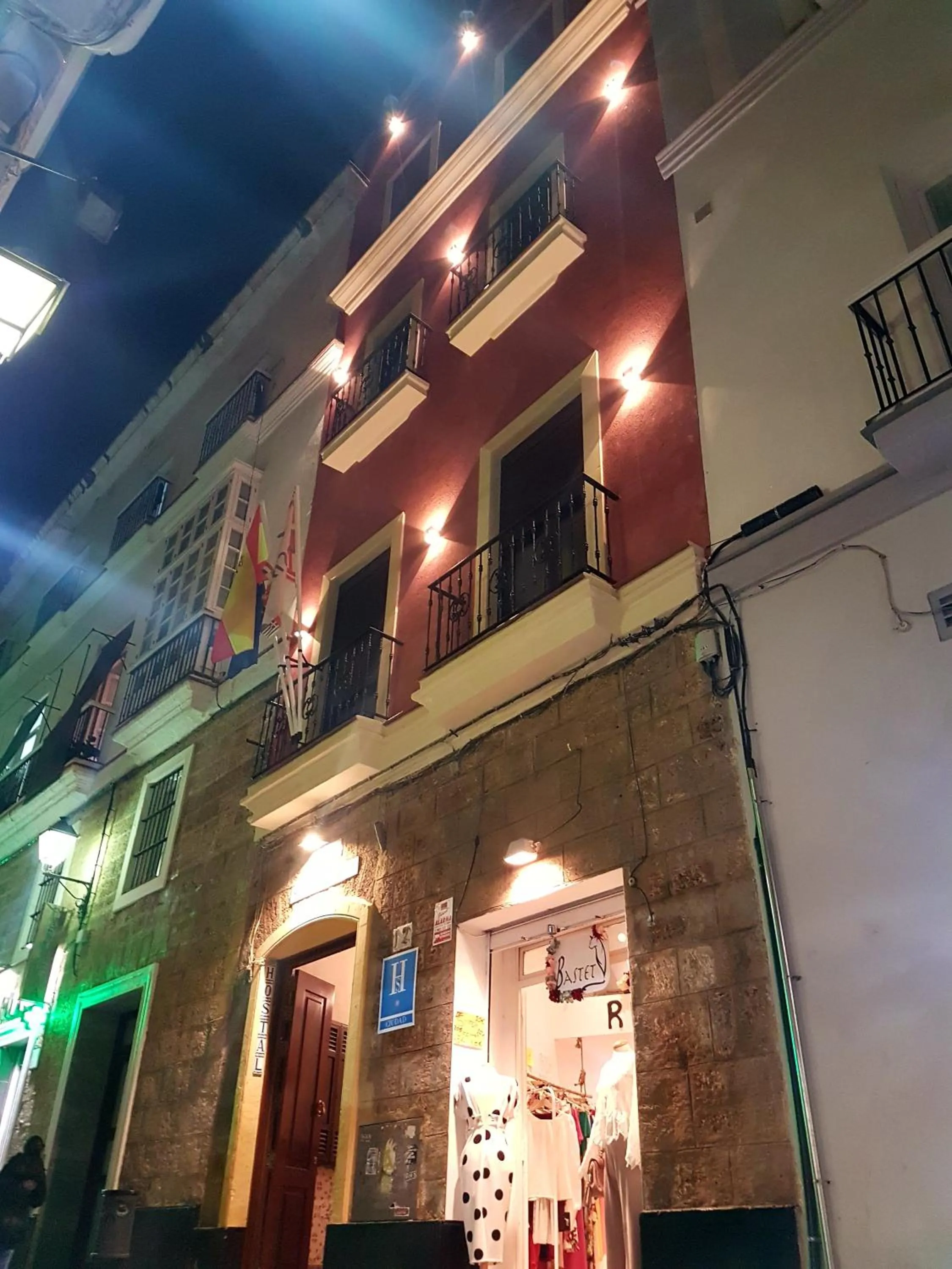 Property building in Hostal San Francisco