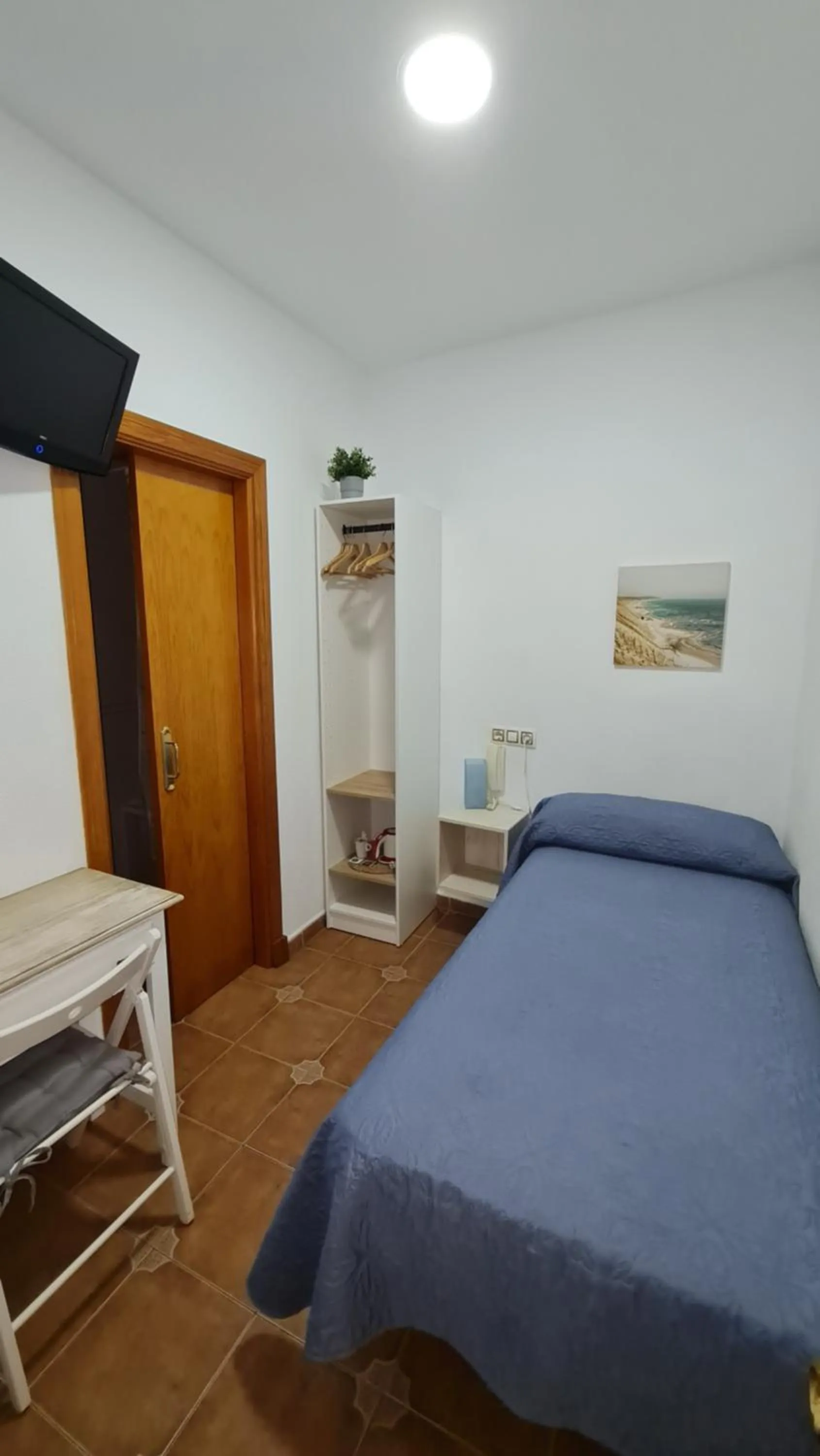 Bed in Hostal Canalejas