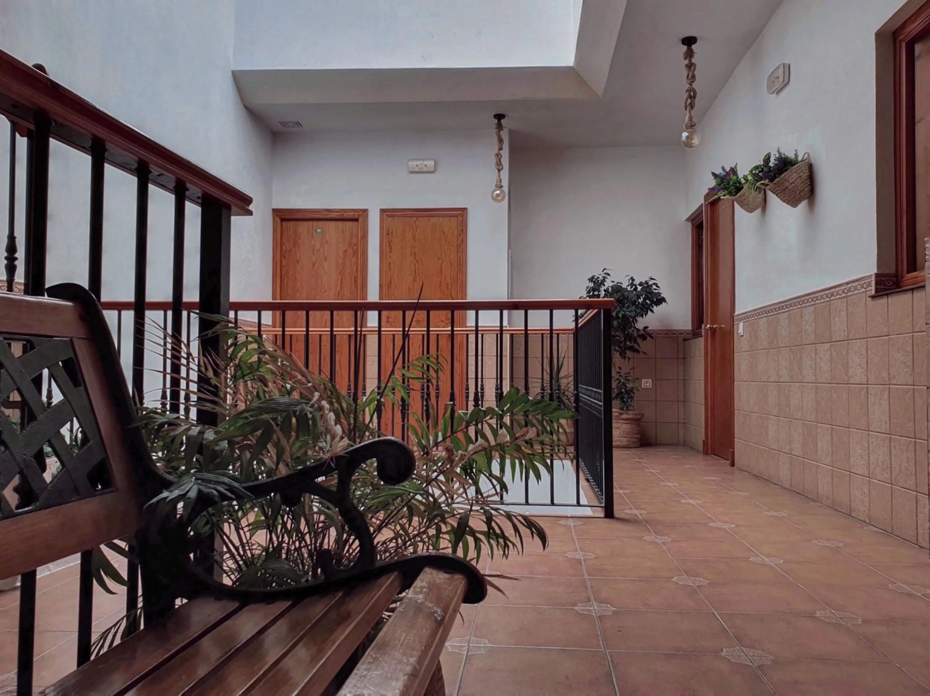 Patio in Hostal Canalejas