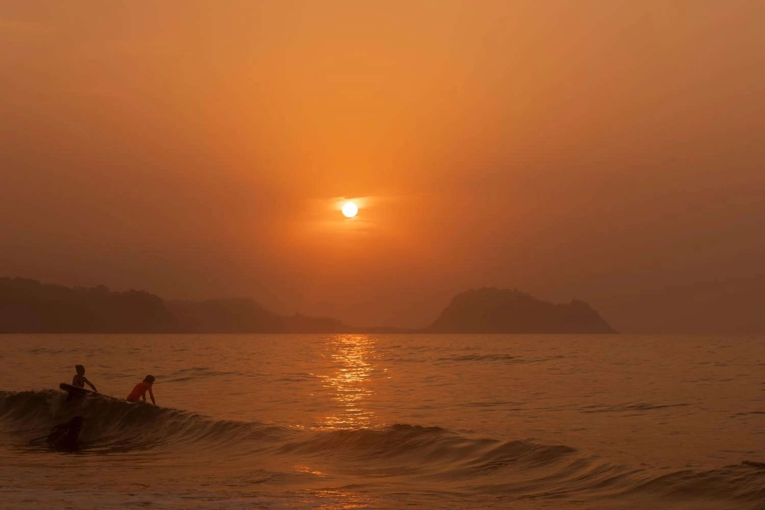 Sunset in Hotel Norte