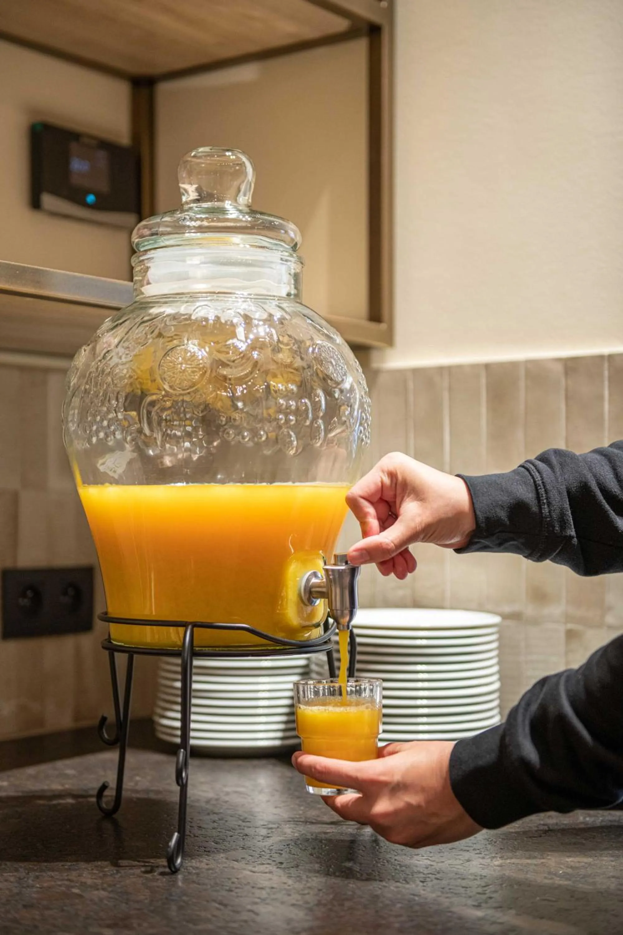 Breakfast in Hotel Sabot D'Or