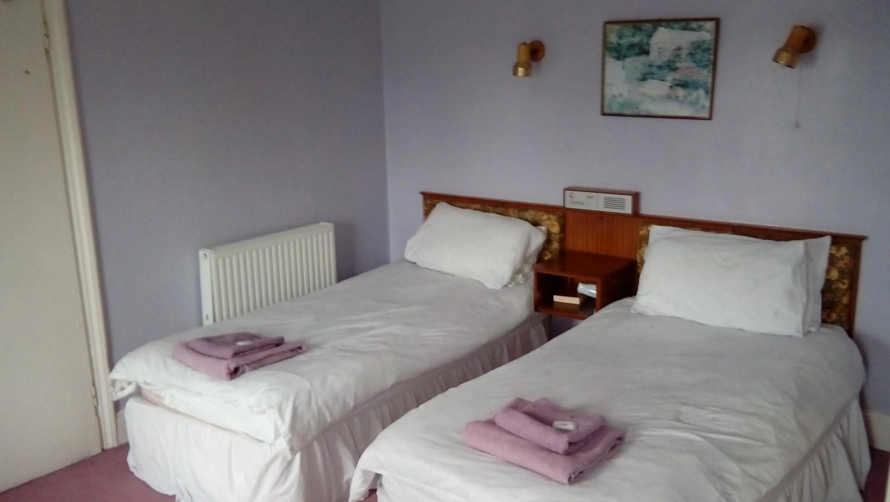 Bed in Neuadd Arms Hotel