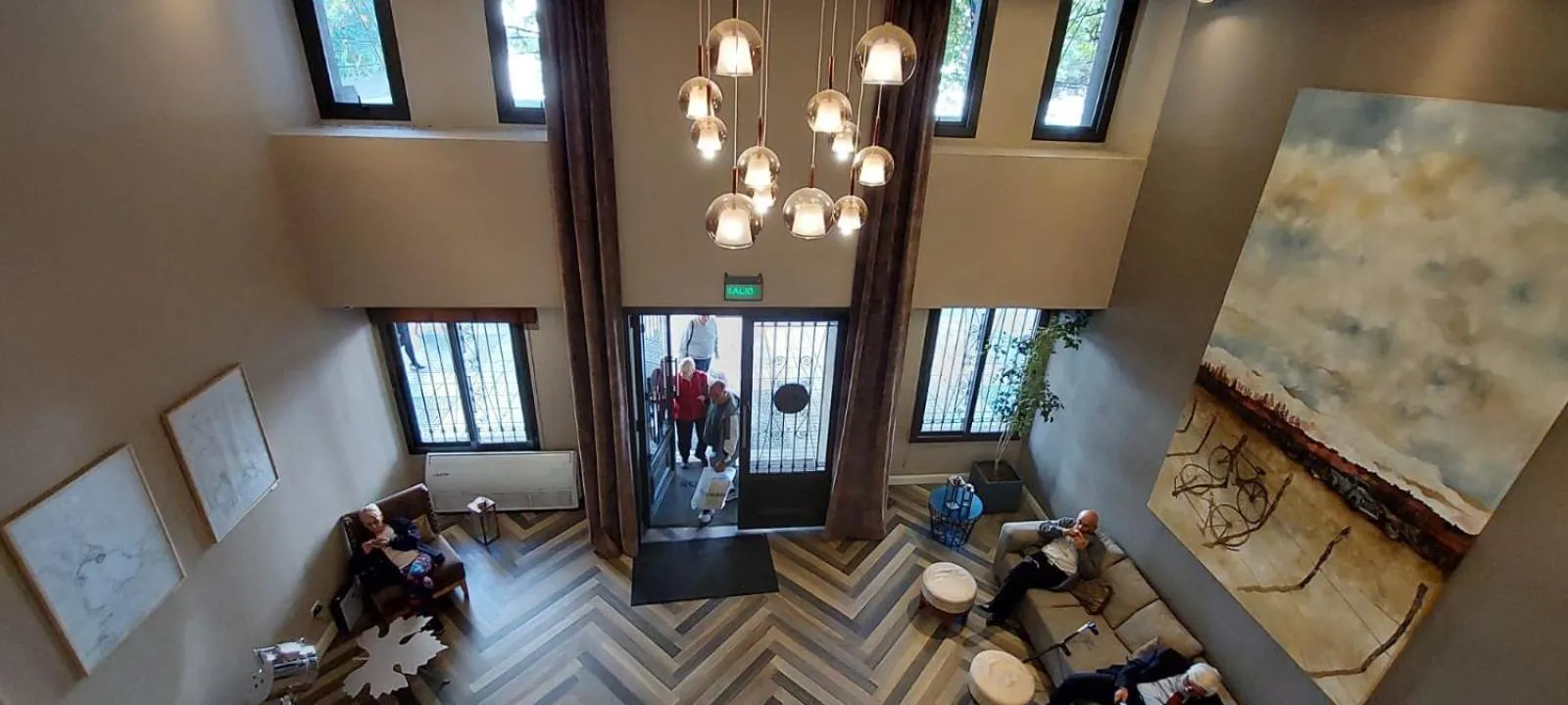 Seating area in Fuente Mayor Hotel Centro
