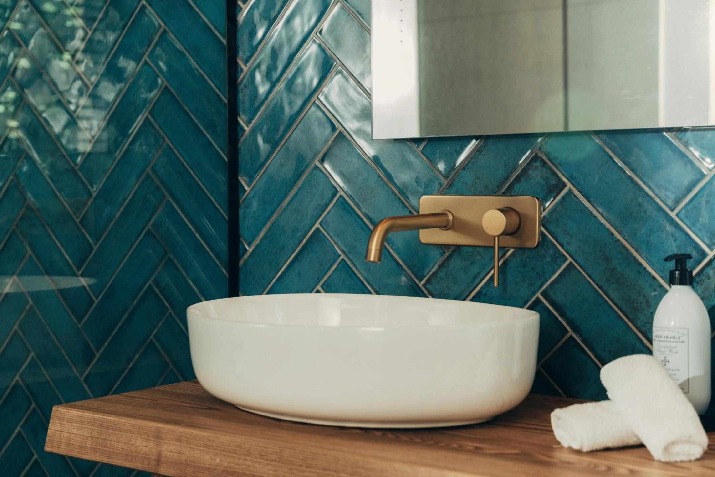 Bathroom in Les Chambres Guest House