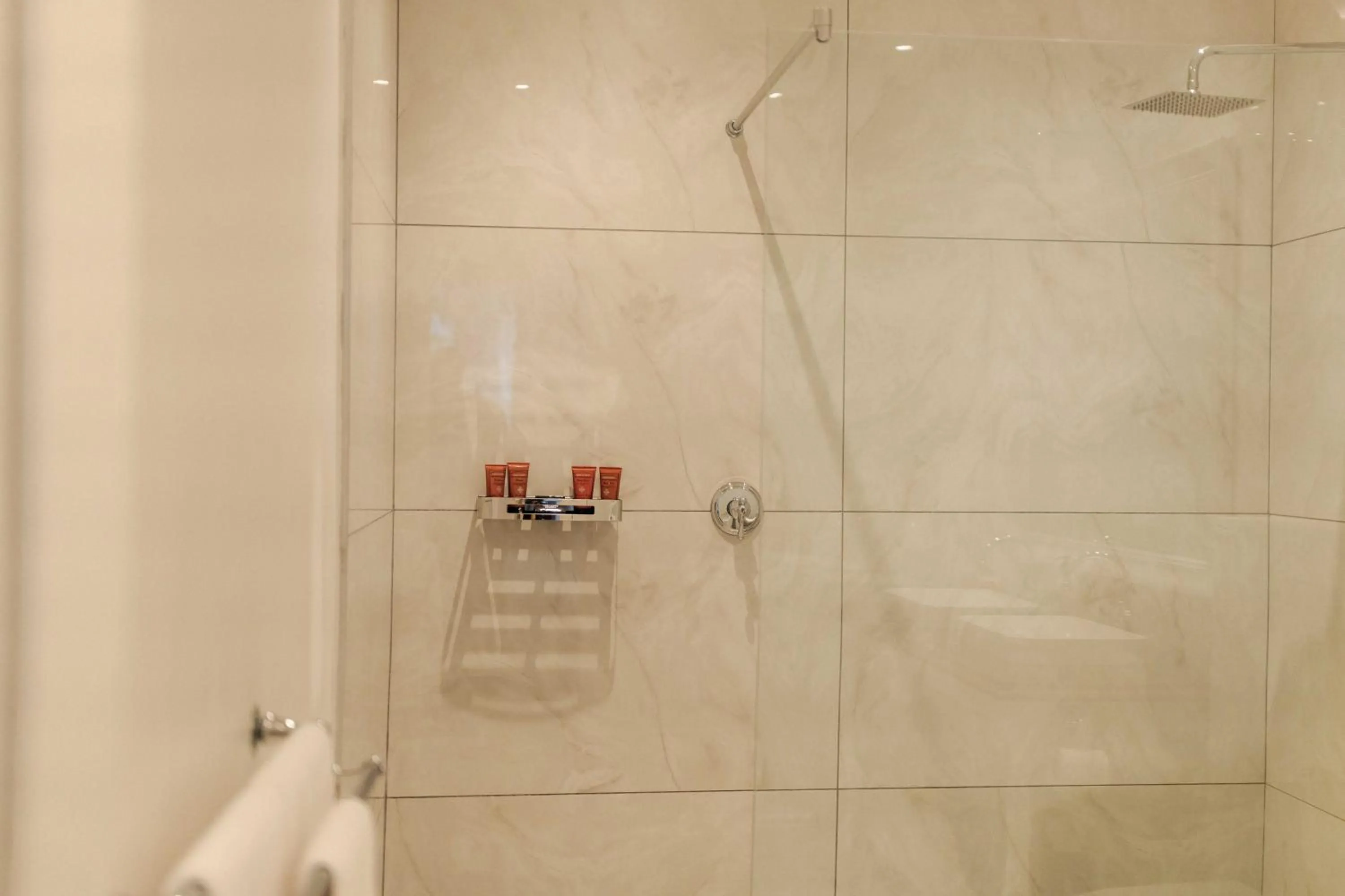 Shower in Les Chambres Guest House