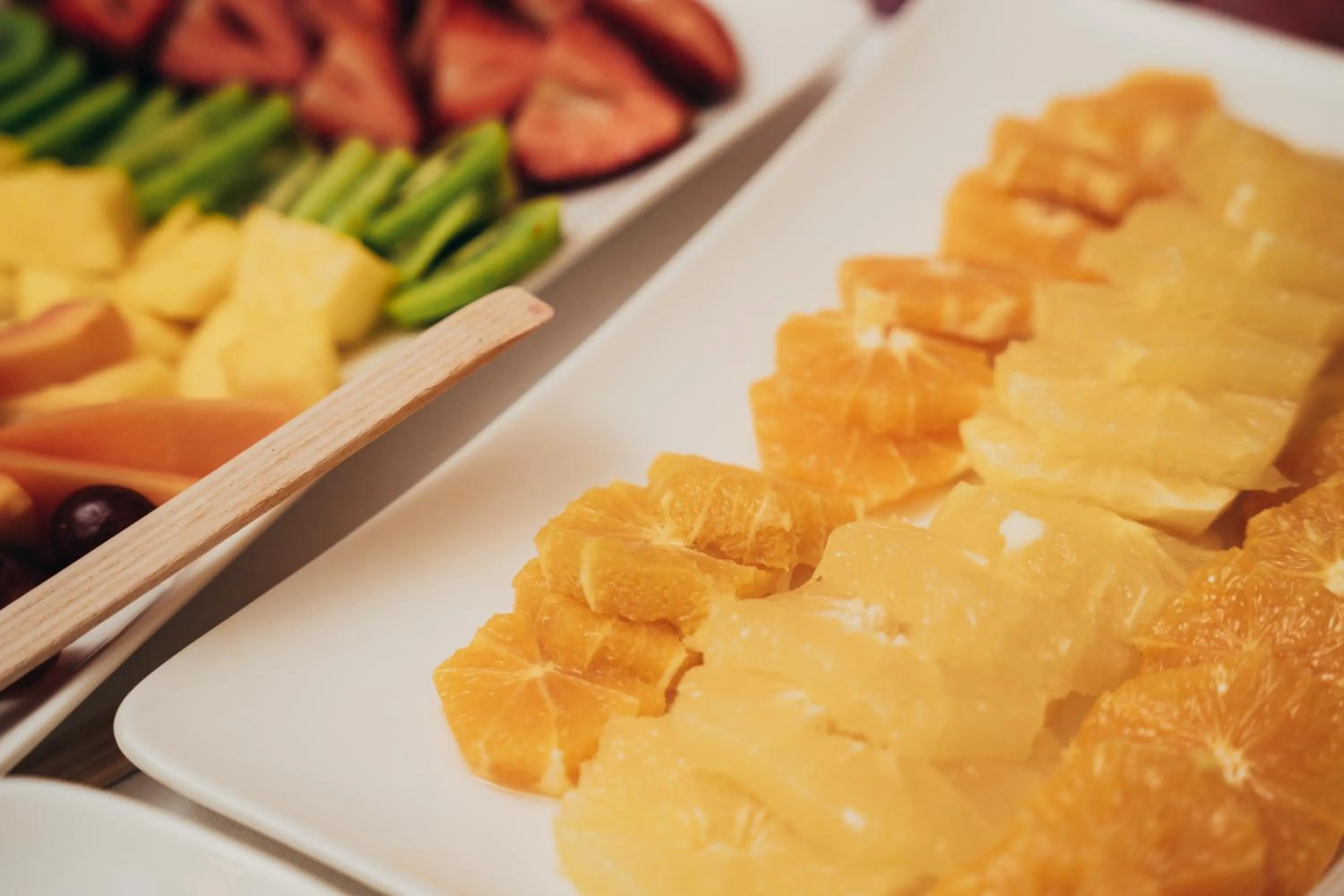 Buffet breakfast in Les Chambres Guest House