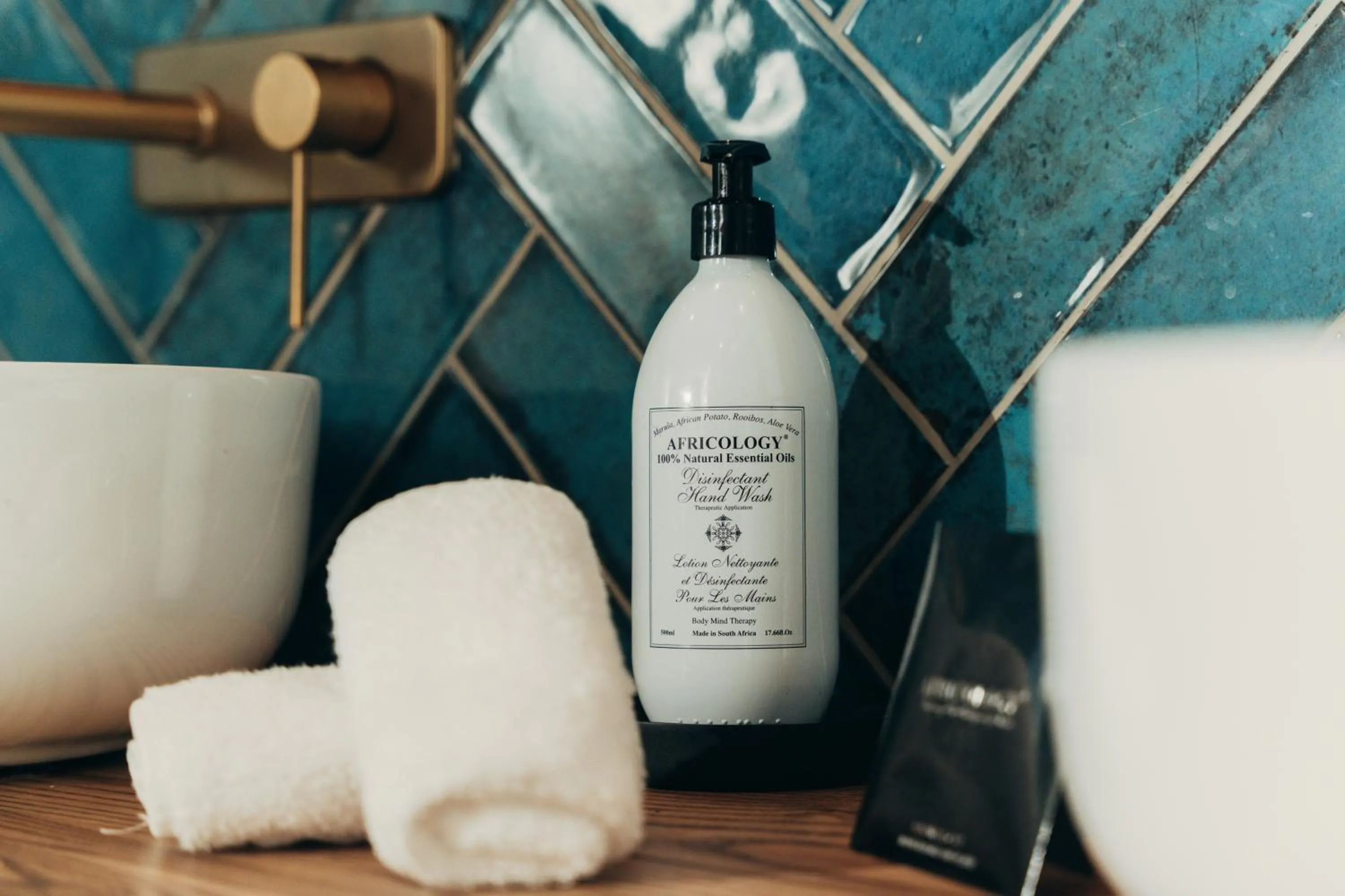 towels in Les Chambres Guest House