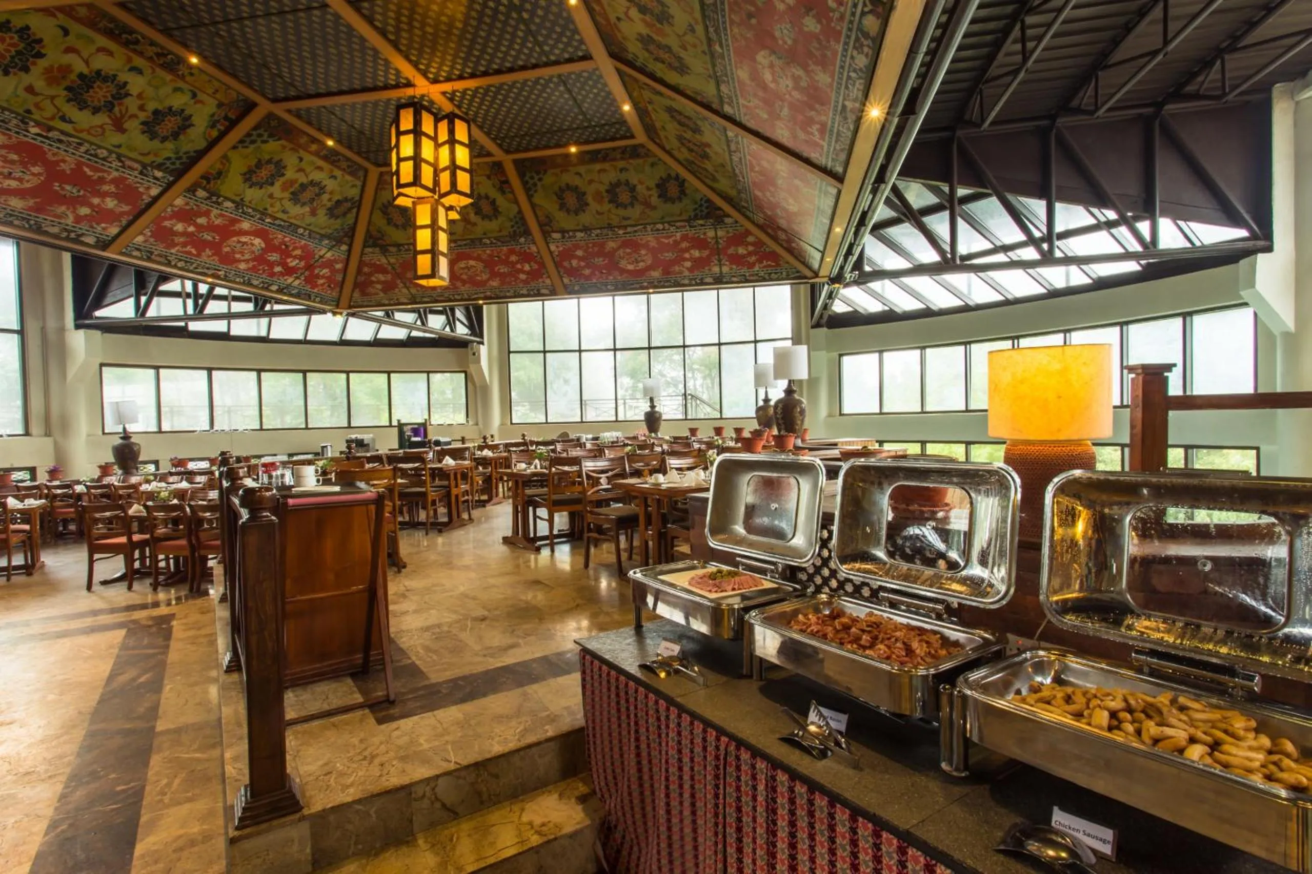 Buffet breakfast in Club Himalaya, by ACE Hotels