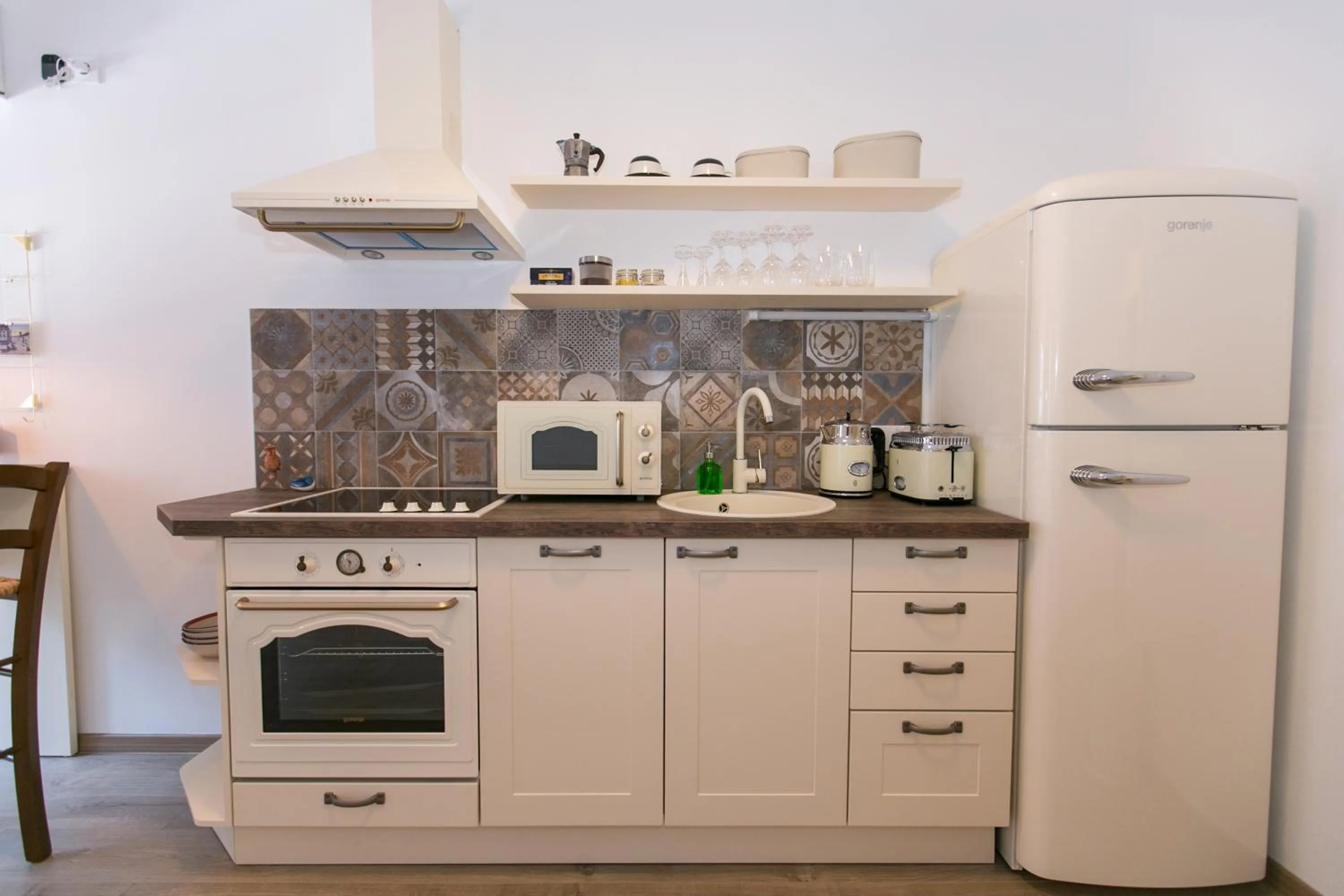 Kitchen or kitchenette in Apartments Del Molo