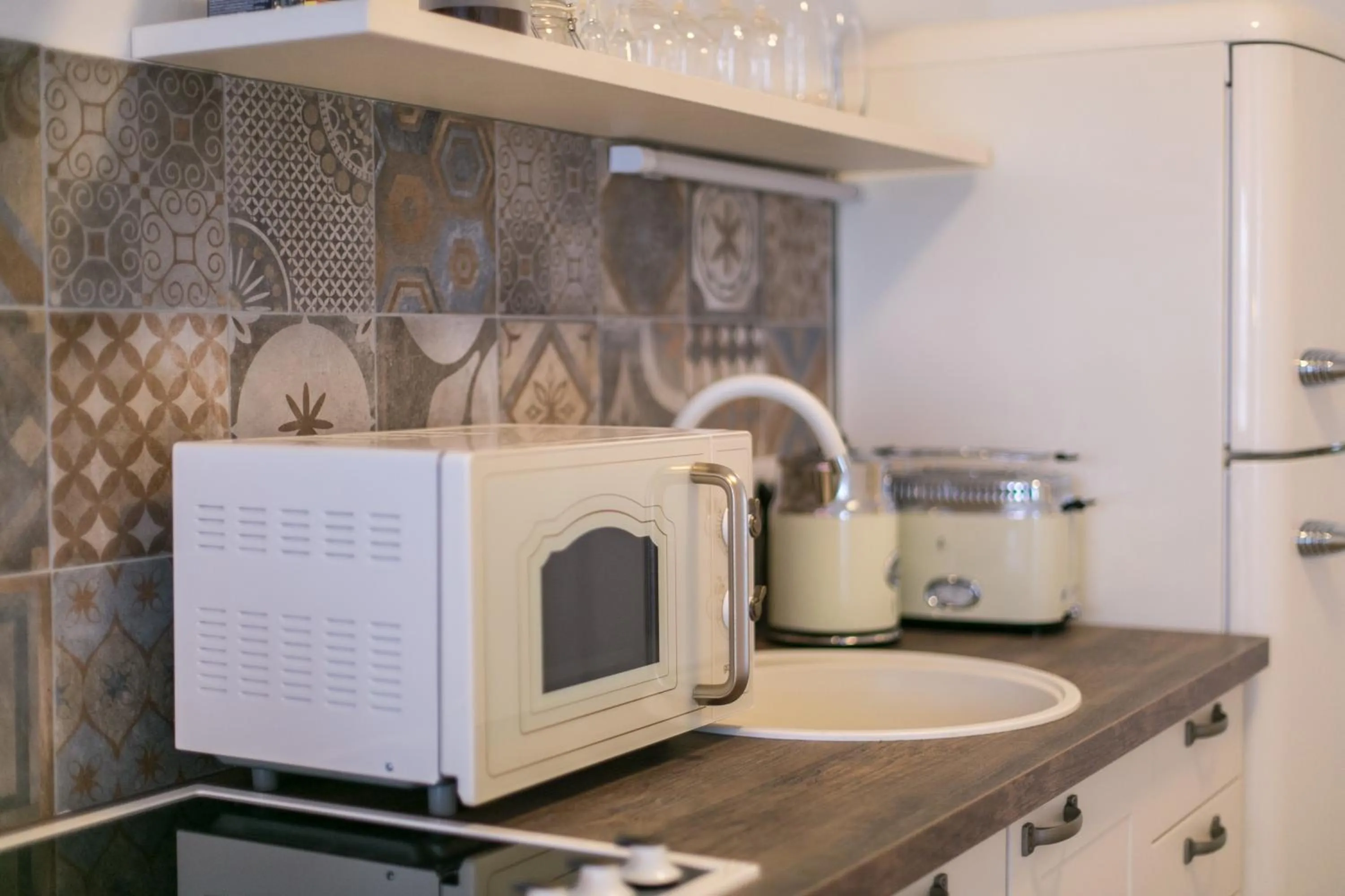 Kitchen or kitchenette in Apartments Del Molo