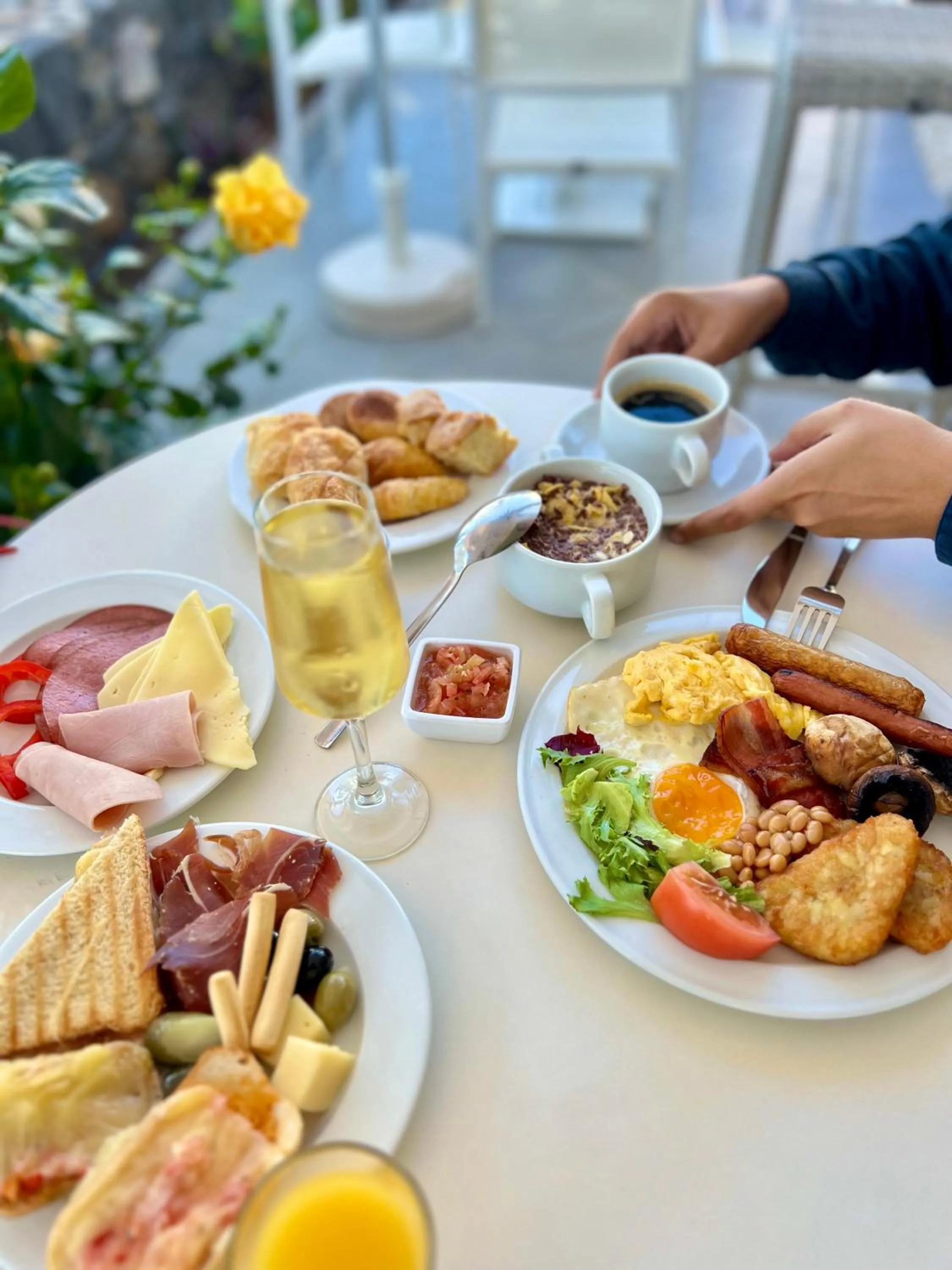 Breakfast in Klayman Diamond Aparthotel