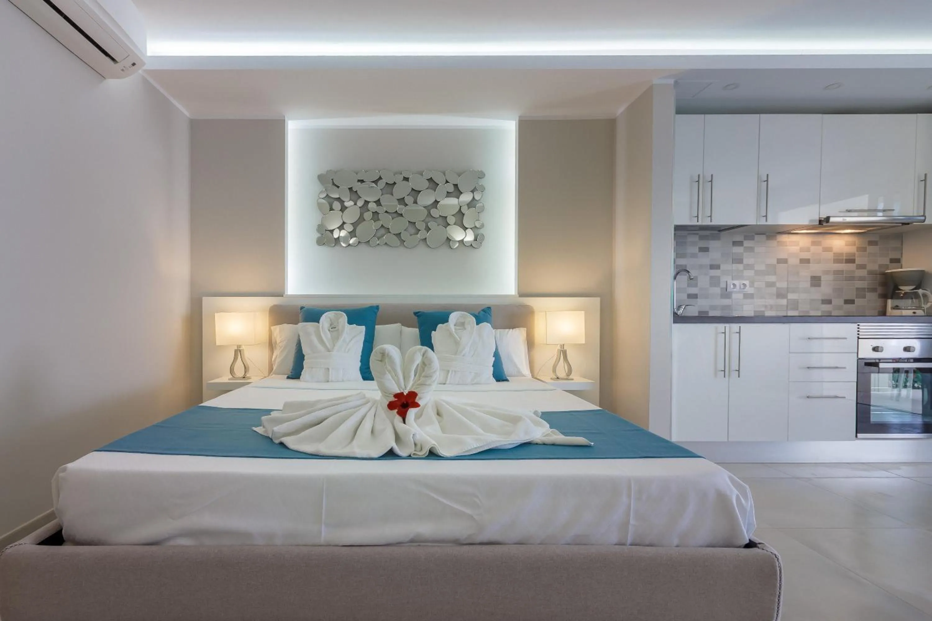 Bedroom, Bed in Klayman Diamond Aparthotel