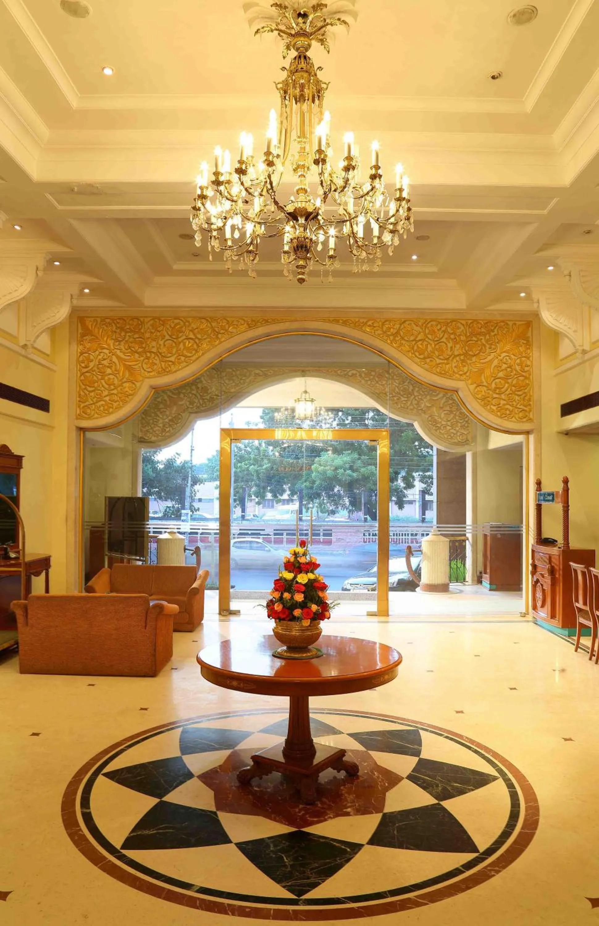 Decorative detail in Royal Court