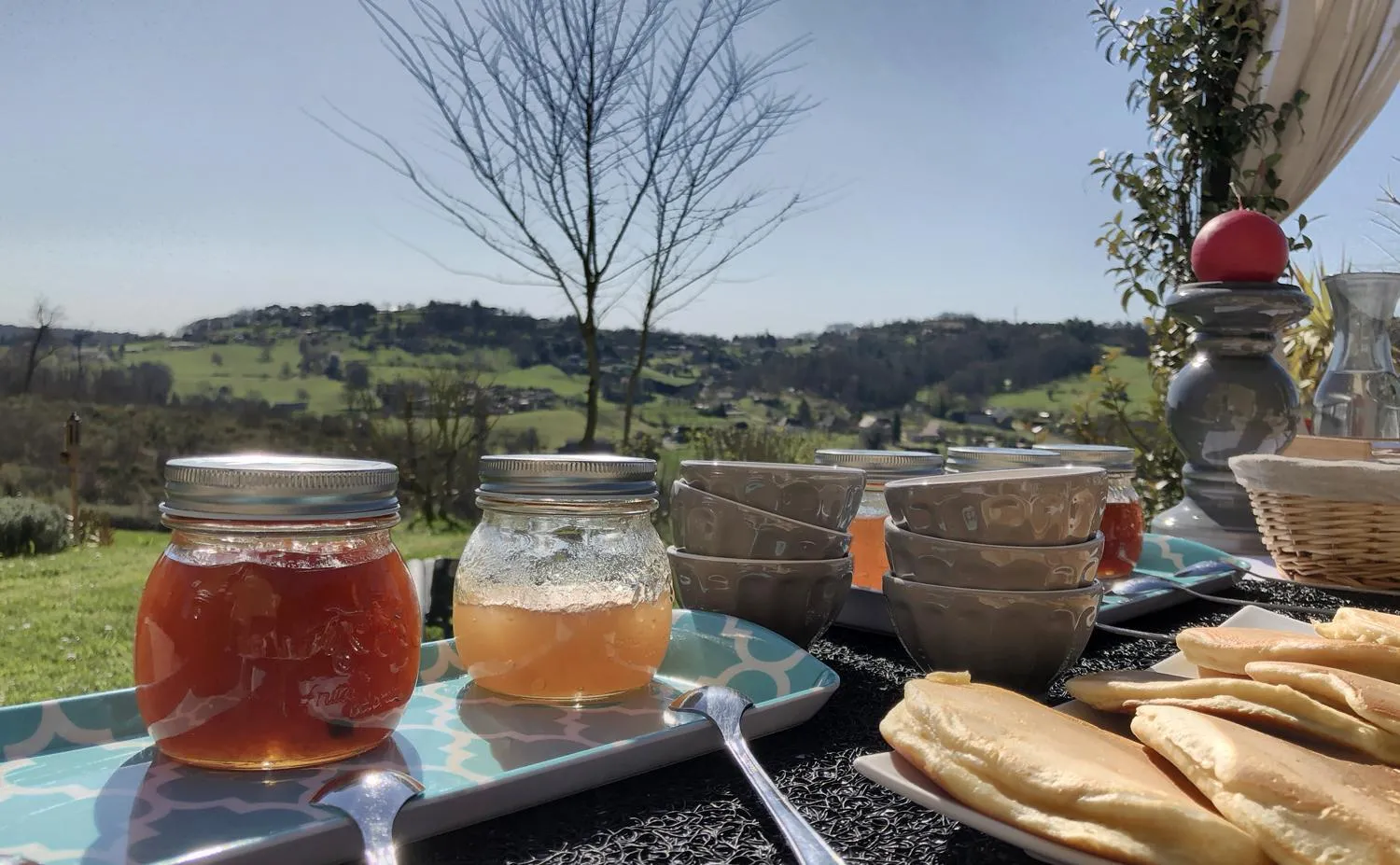 Food close-up in Le Clos des Bories