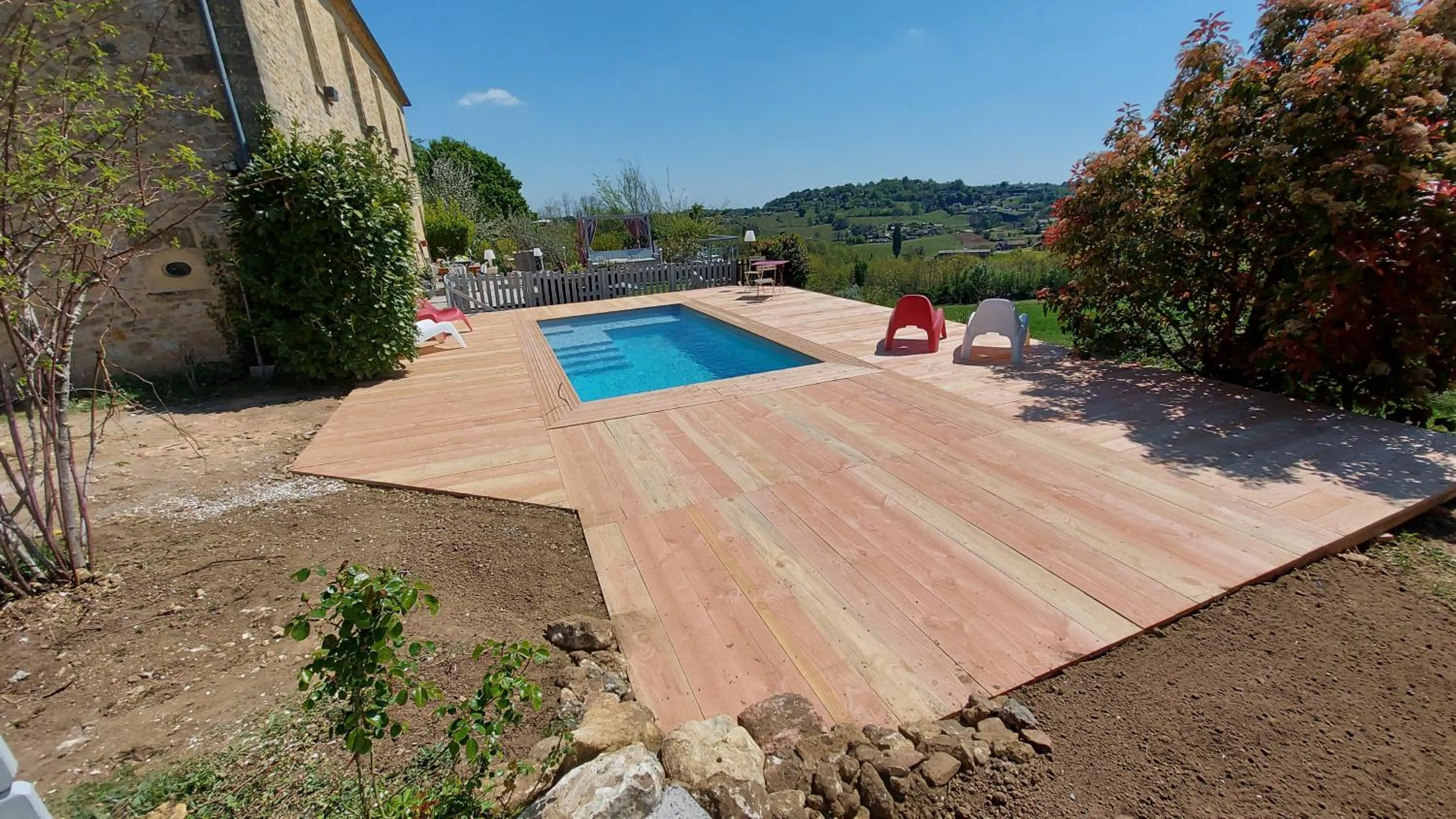Swimming pool in Le Clos des Bories