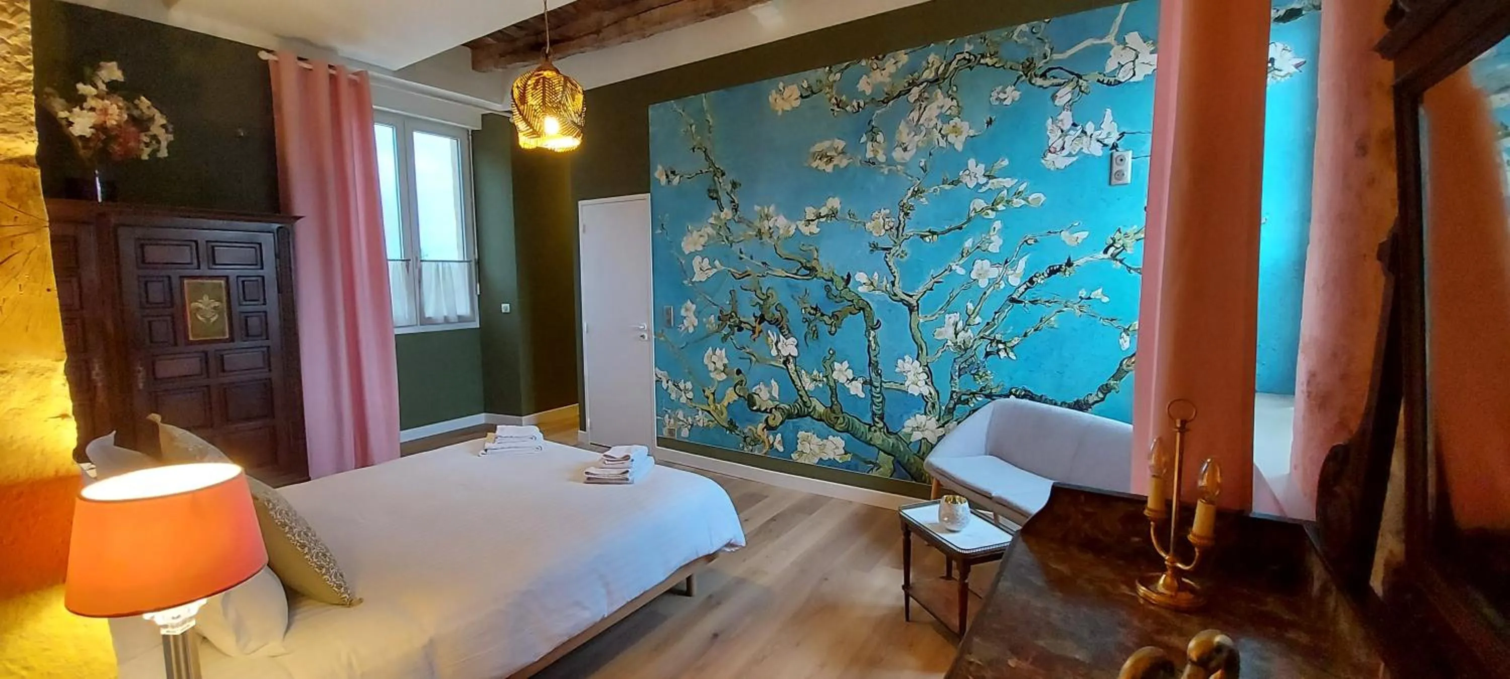 Bedroom, Bed in Le Clos des Bories