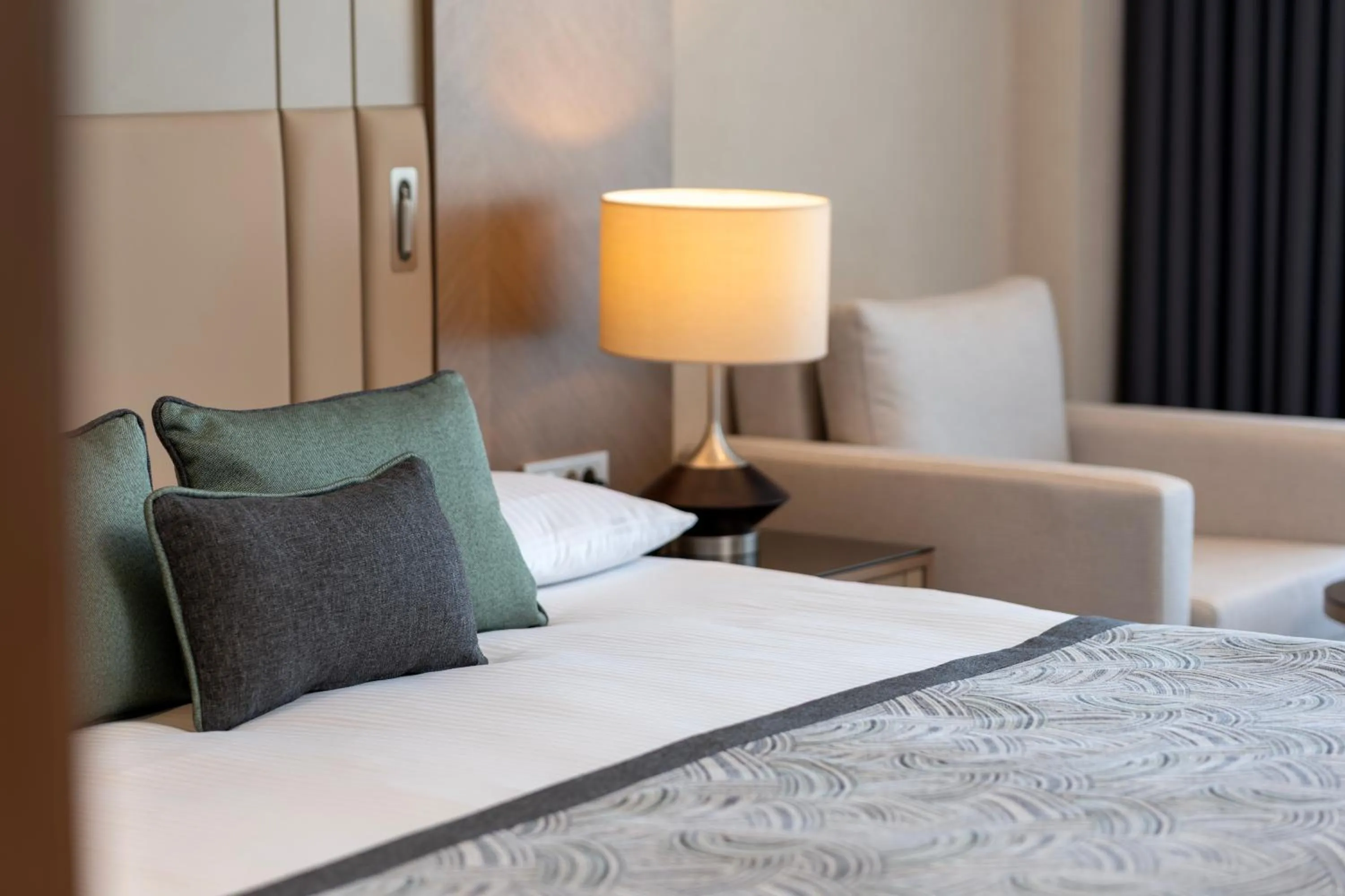 Bed in Miracle Resort Hotel