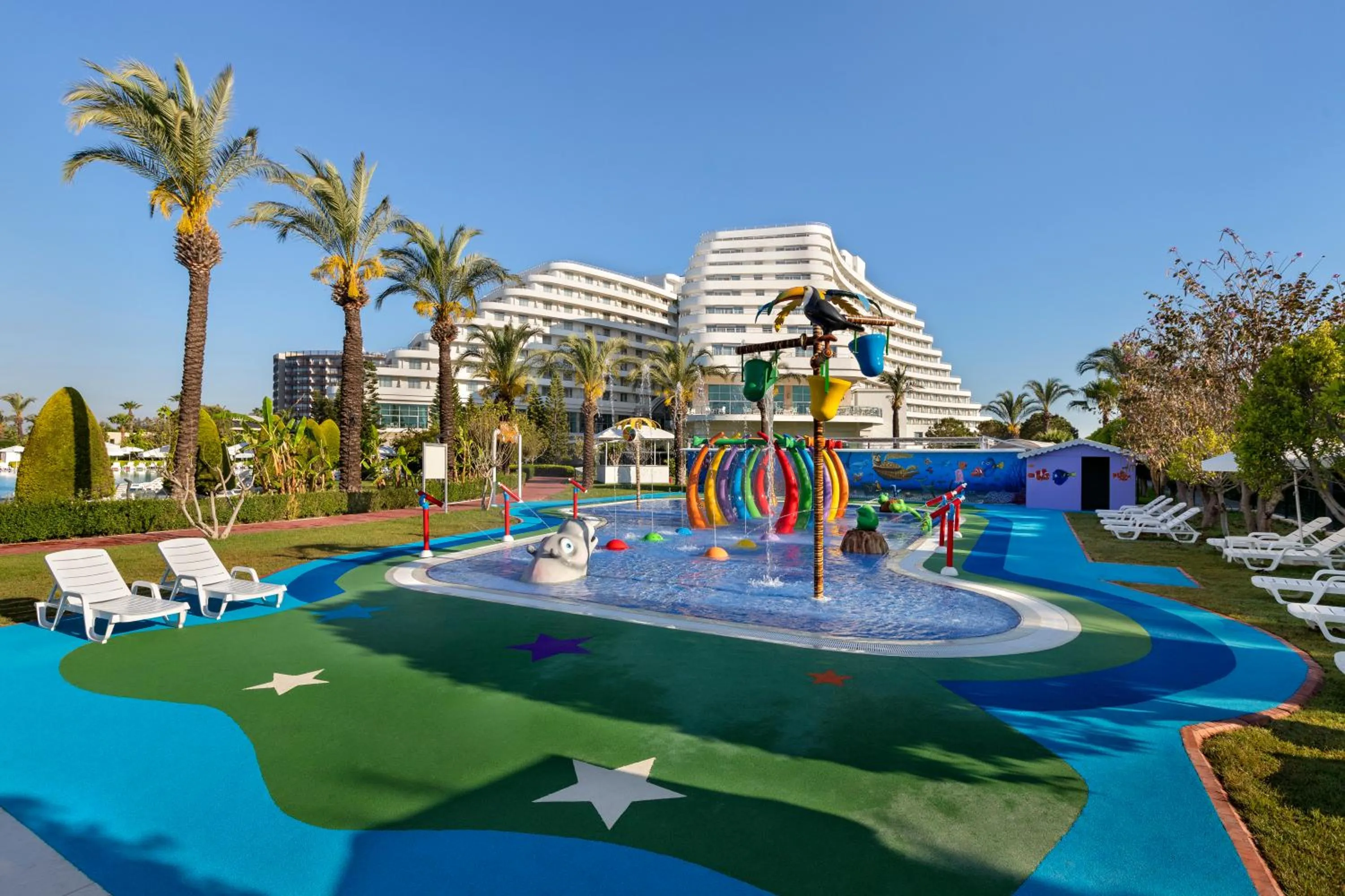 Children play ground in Miracle Resort Hotel