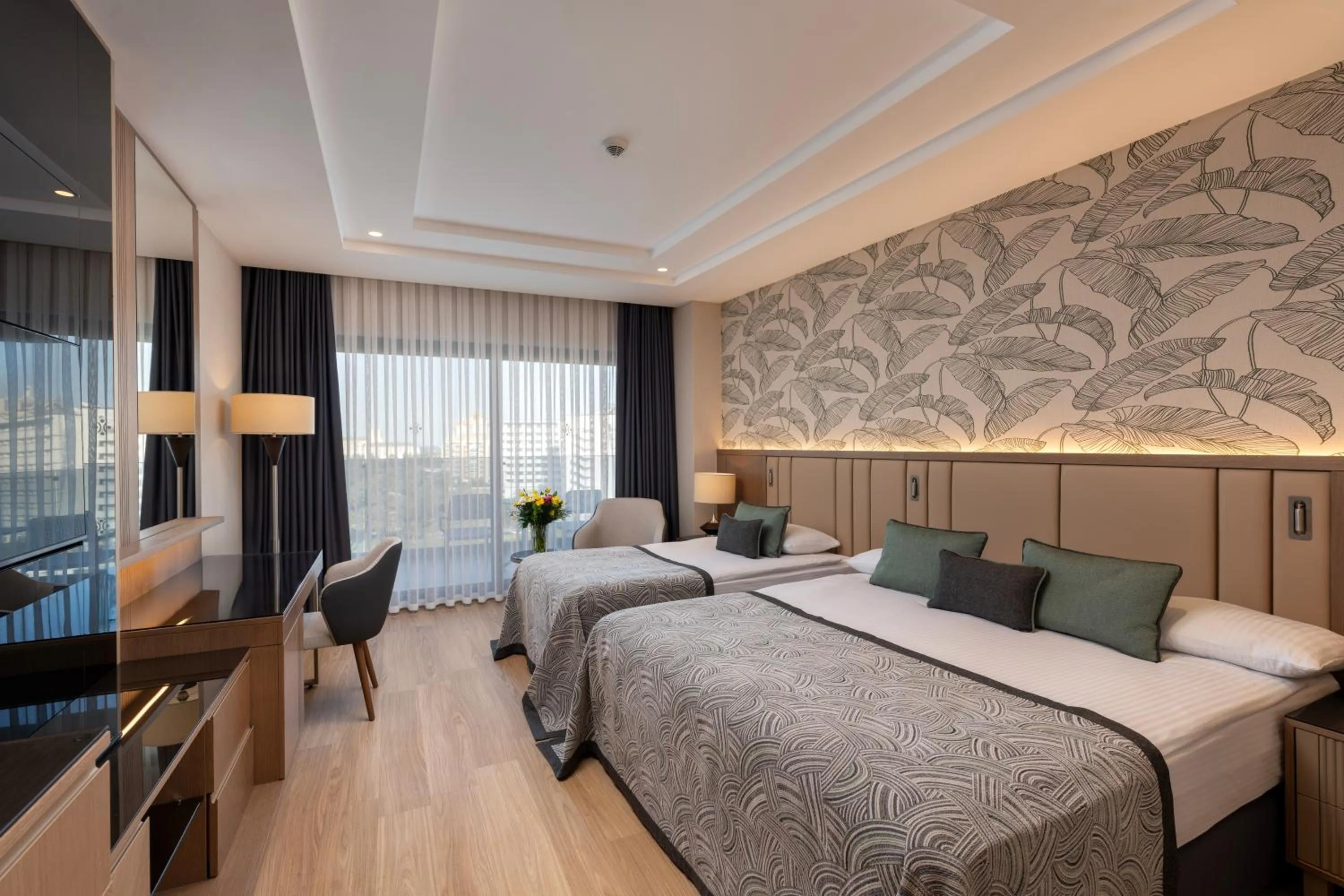 Photo of the whole room, Bed in Miracle Resort Hotel