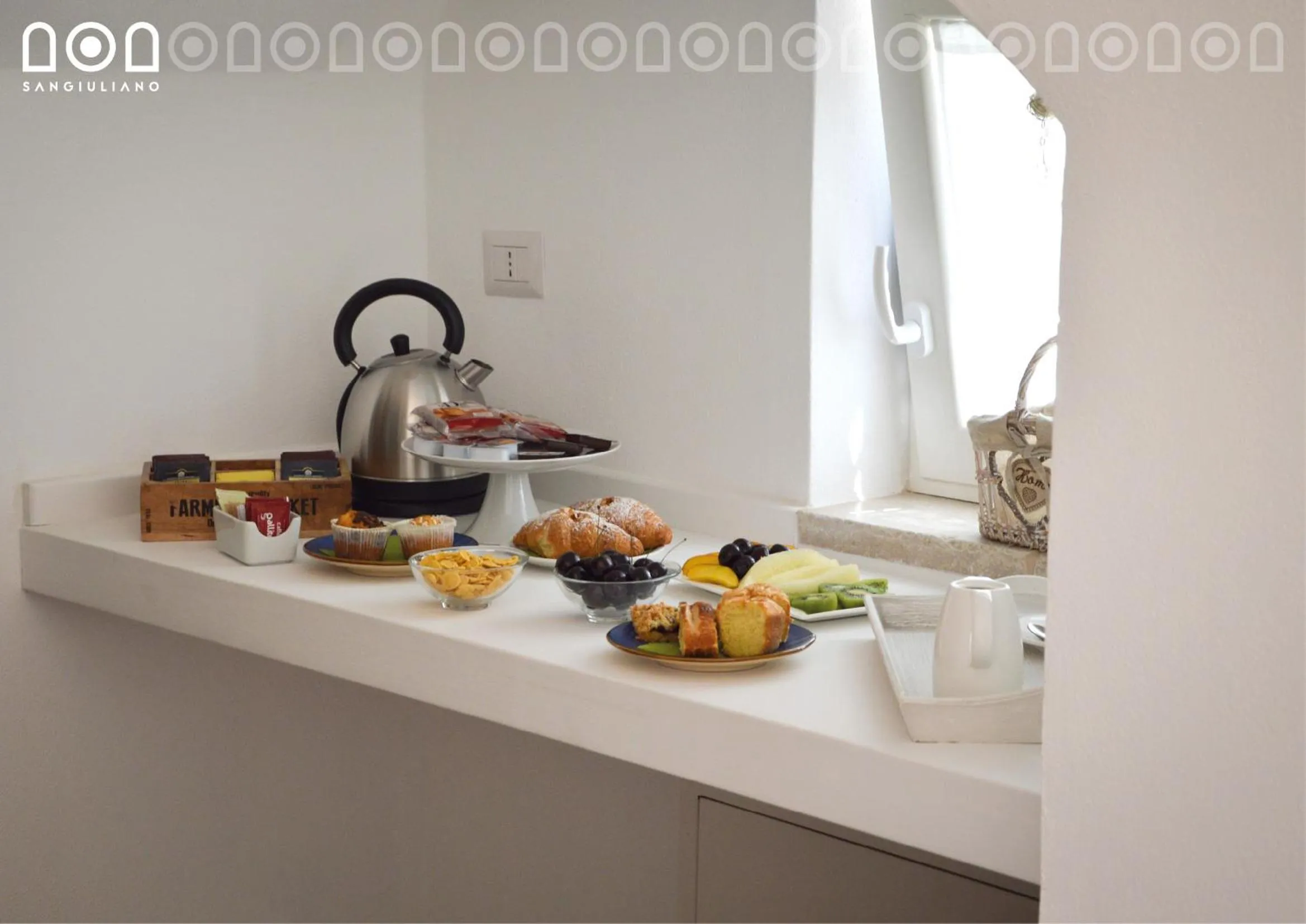 Italian breakfast in Sangiuliano