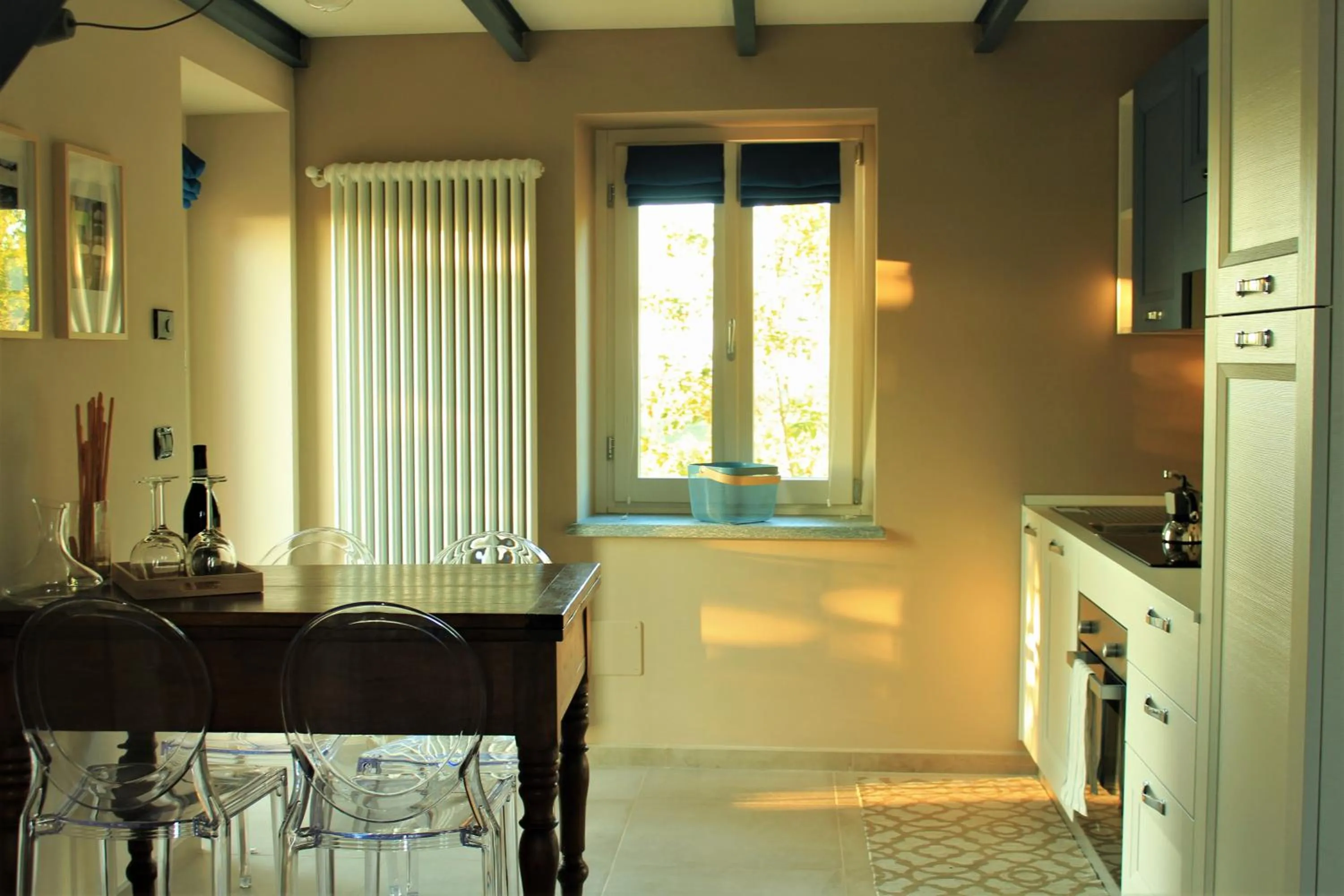Kitchen or kitchenette in La Basiglia Apartment